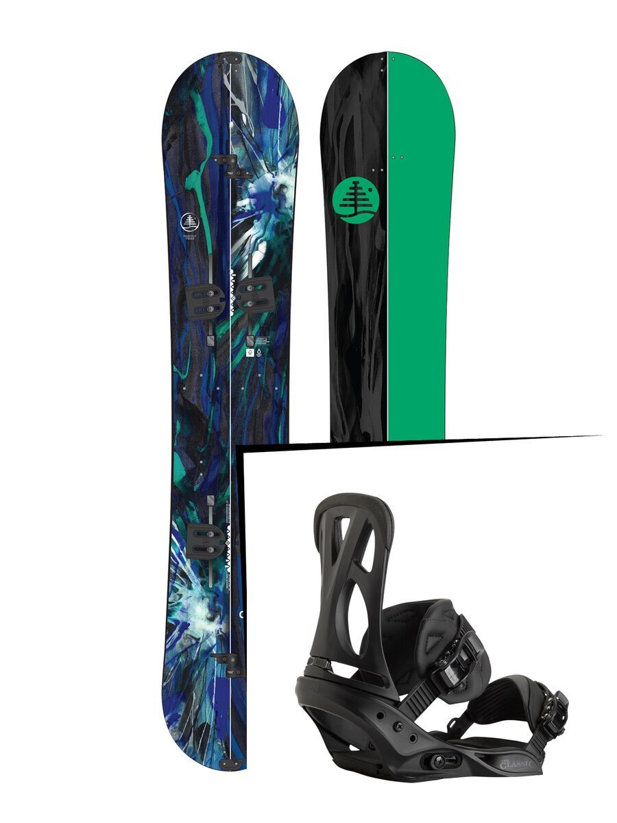 Burton Set: Custom Split 2016 + Burton The Classic - Bild 1