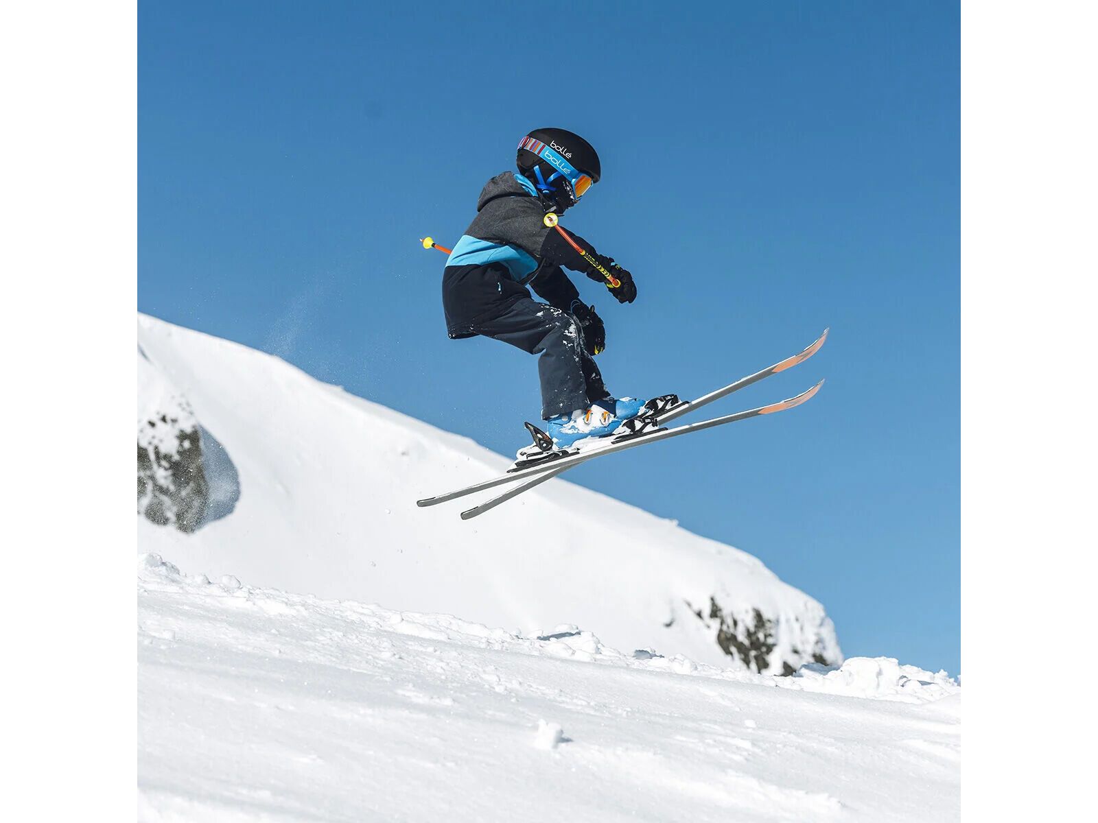 Bollé Rocket Plus, Sunrise / race blue matte - Bild 5