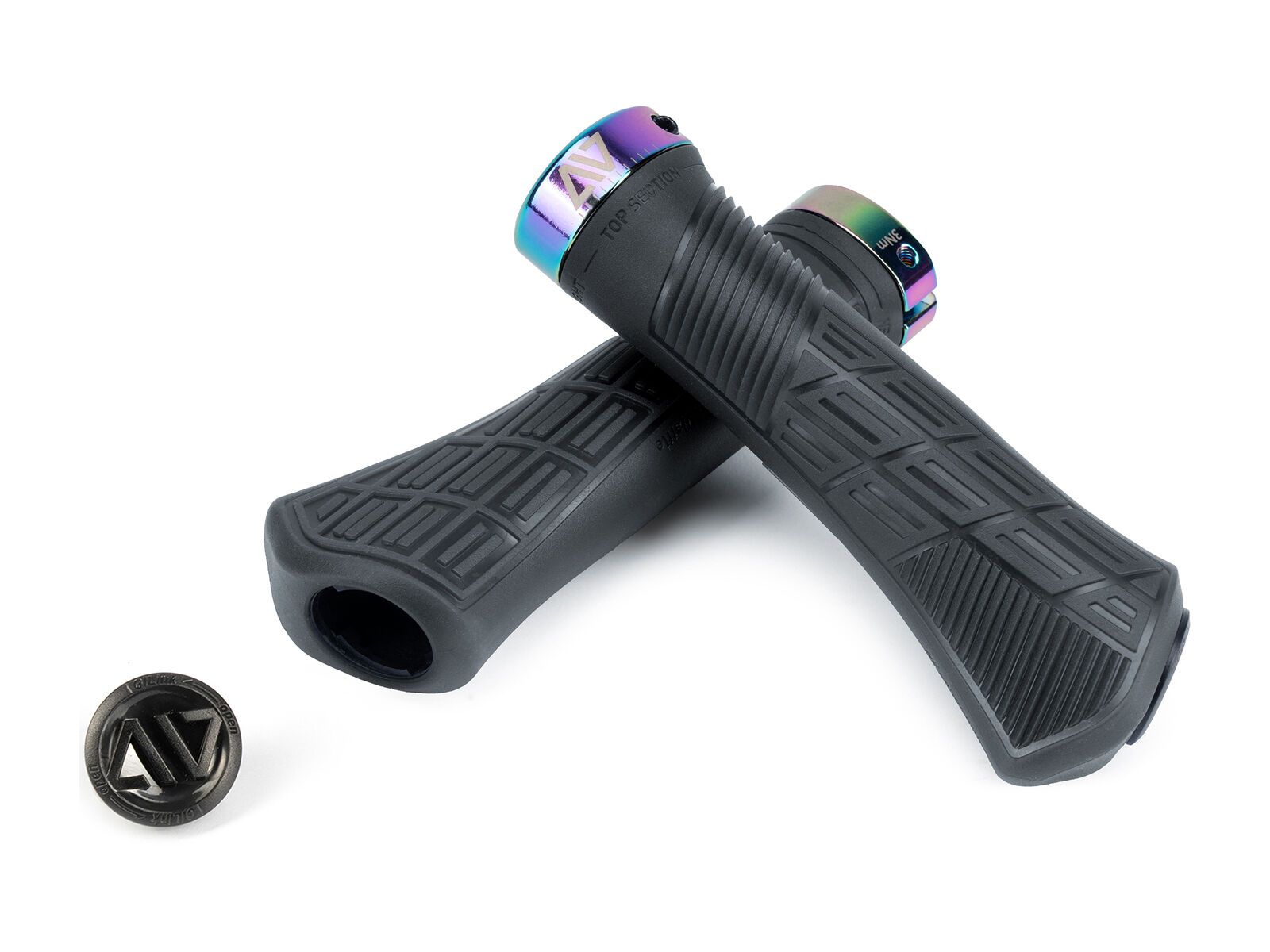 Cube Acid Griffe Hybrid Perform Large, translucent black ´n´ oilslick - Bild 2