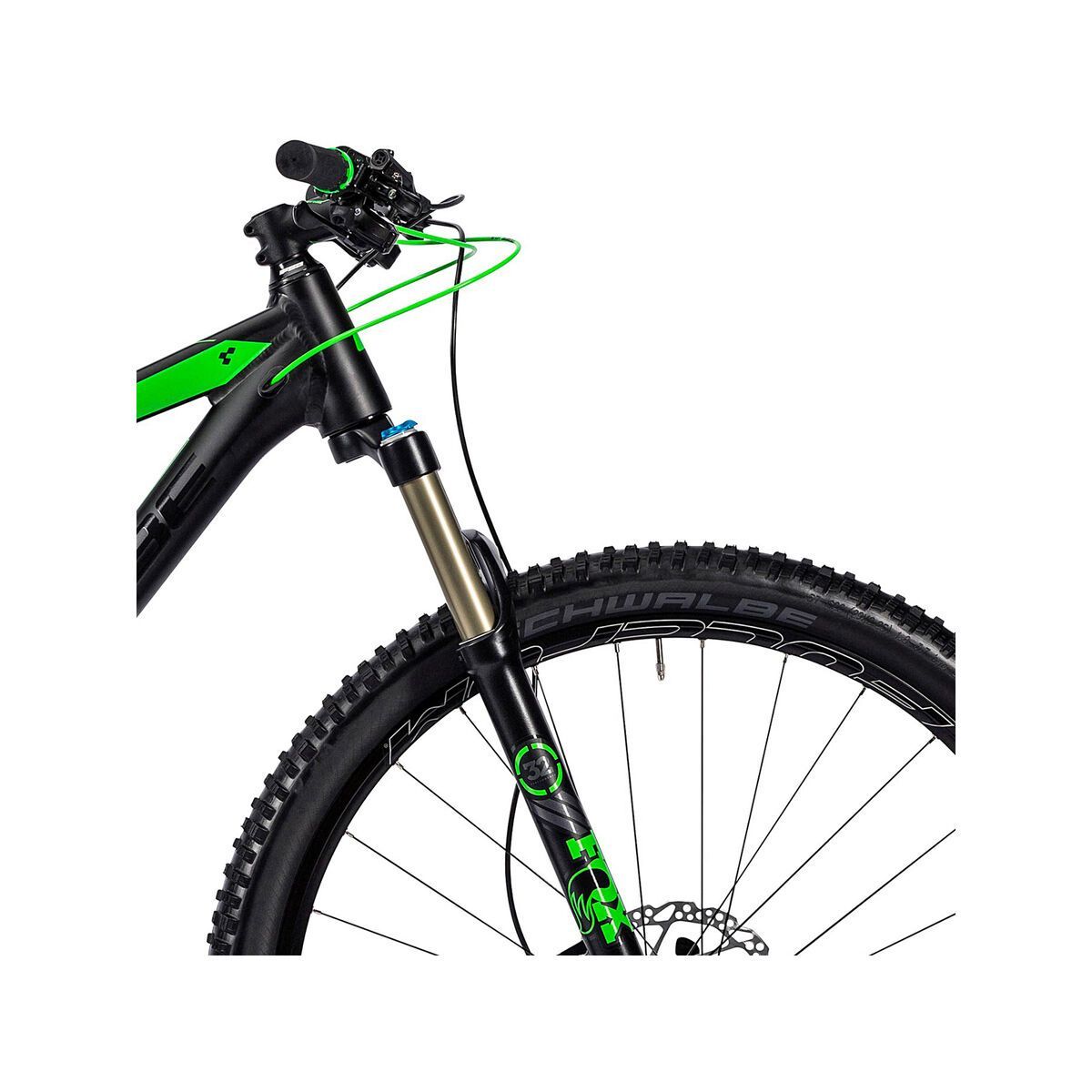 Cube Stereo 120 HPA SL 27.5, black´n´green - Bild 5