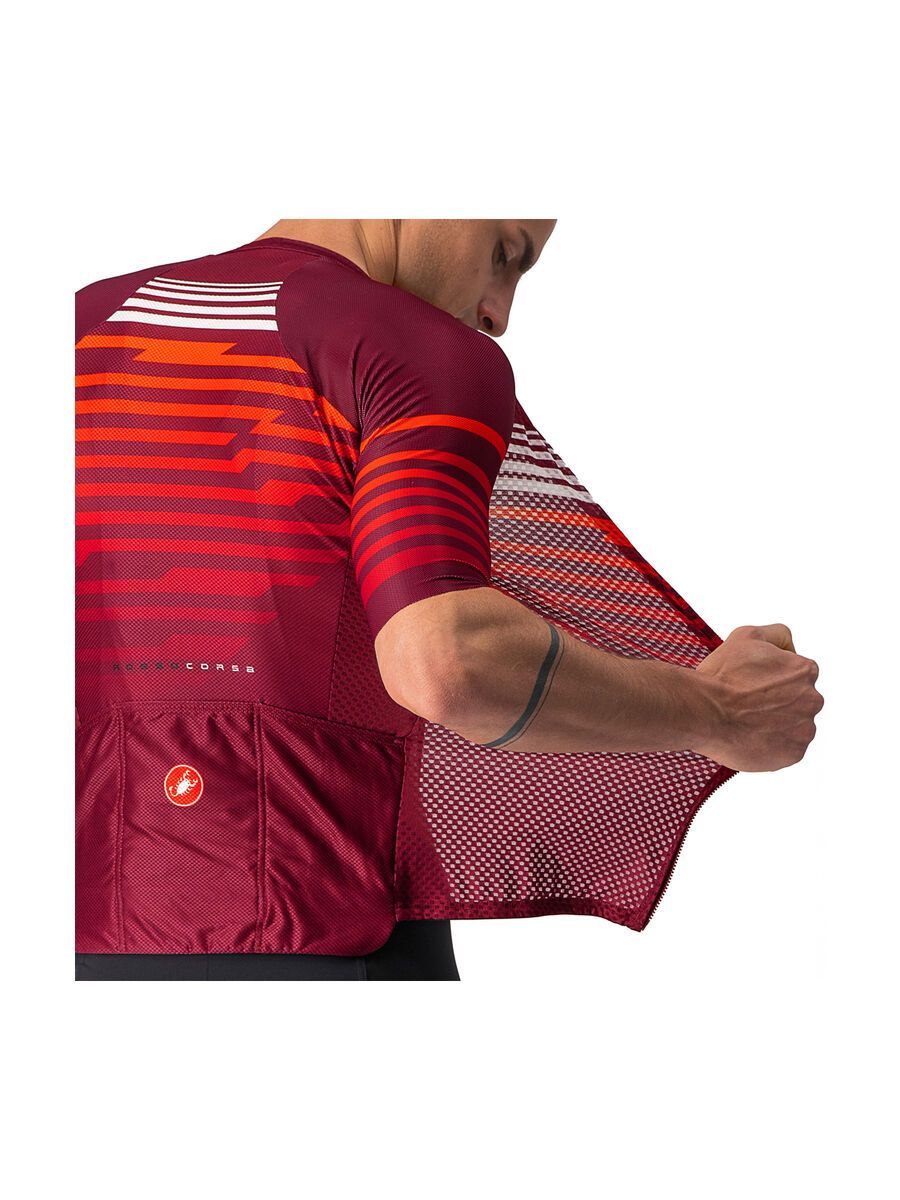 Castelli Climber's 3.0 SL Jersey, bordeaux/red - Bild 9