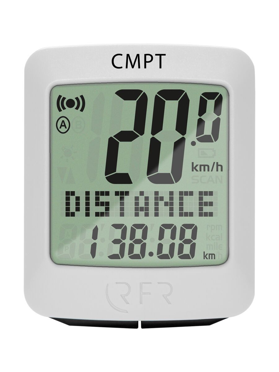 Cube RFR Fahrradcomputer CMPT, white - Bild 1
