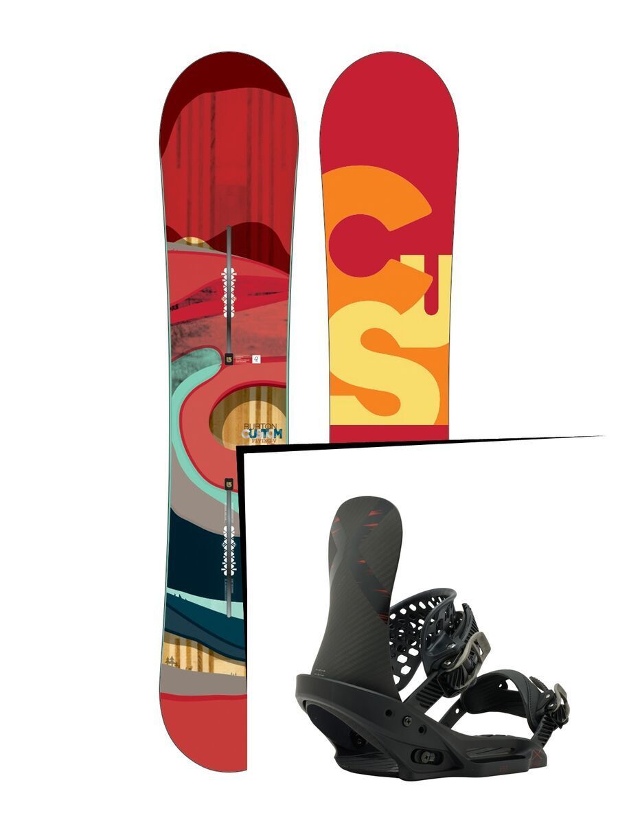 Burton Set: Custom Flying V 2016 + Burton X-Base EST - Bild 1