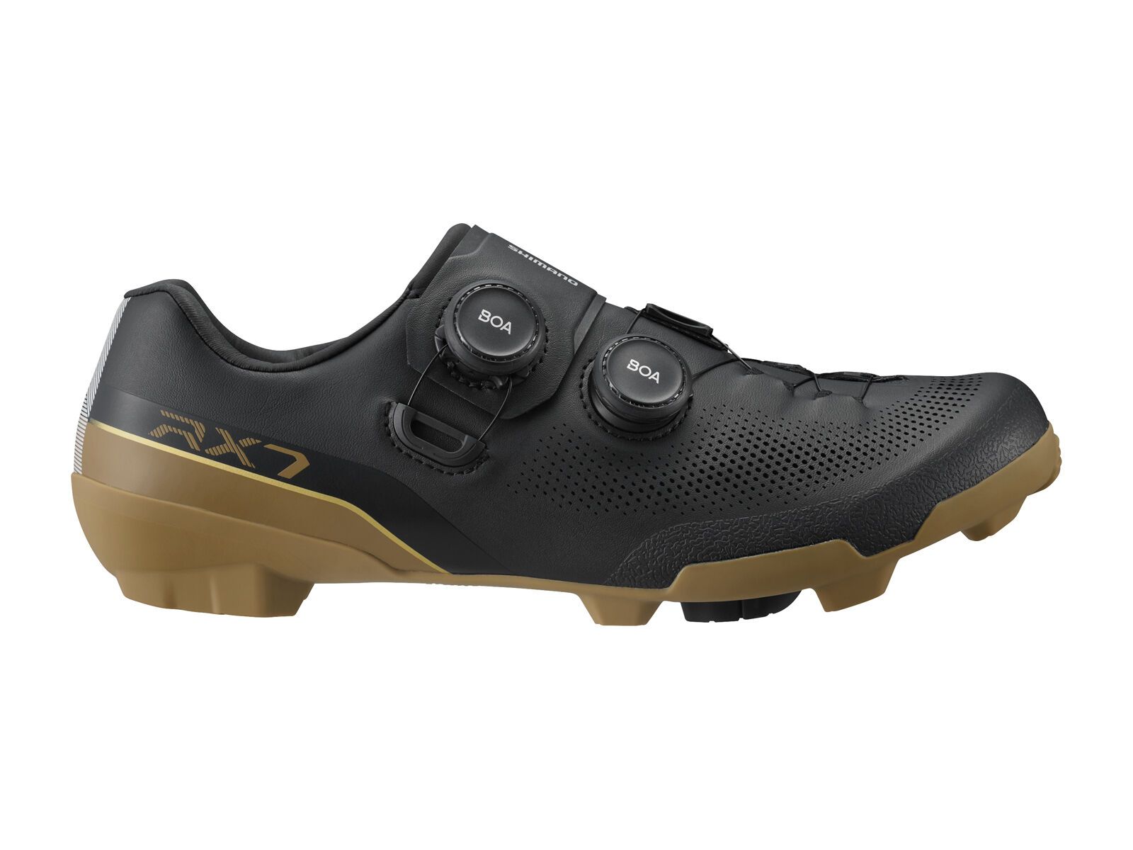 Shimano SH-RX710 Gravel Narrow, black - Bild 2