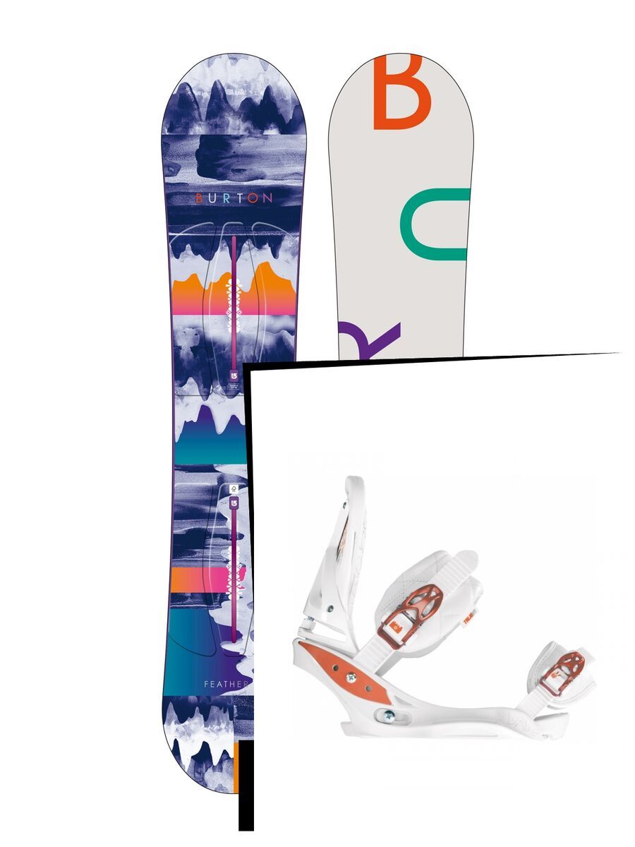 Set: Burton Feather 2016 +  Lexa Est (88642S) - Bild 1