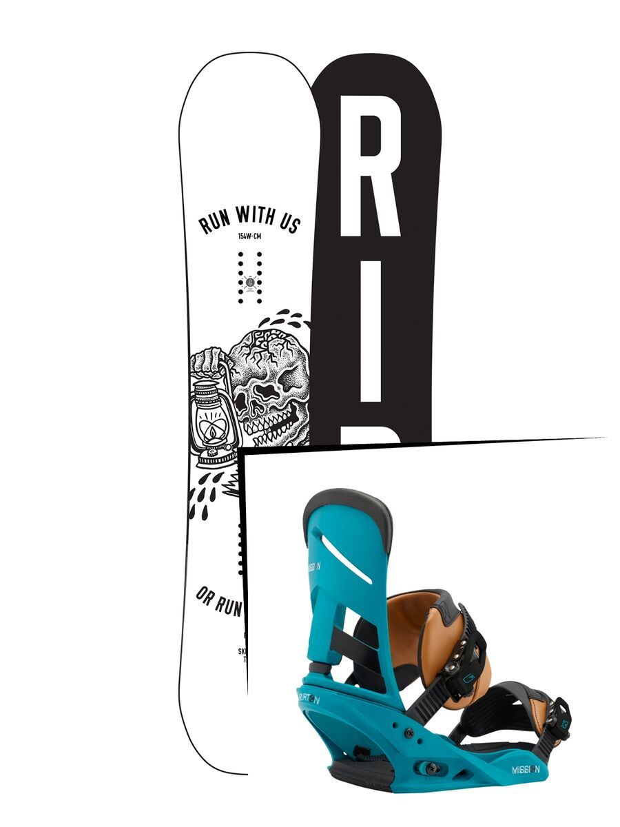 Set: Ride Burnout 2017 + Burton Mission (1712879S) - Bild 1