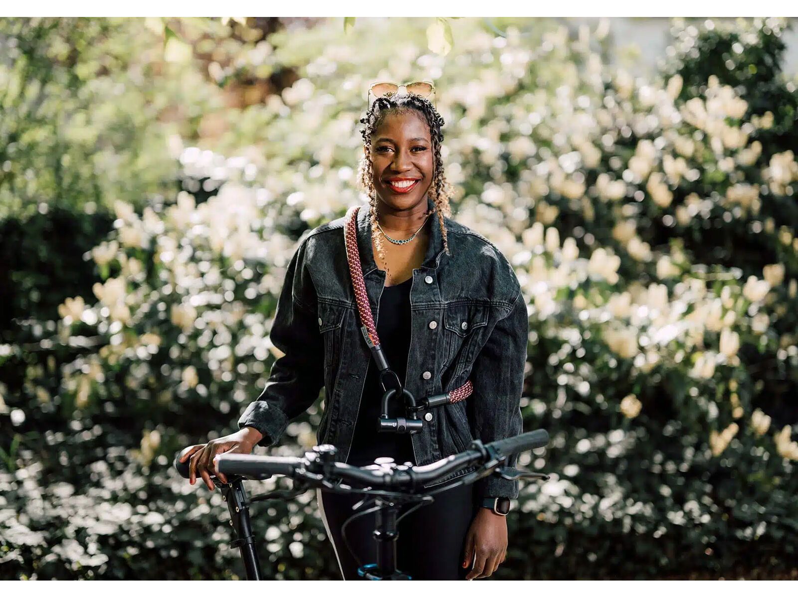 Tex-Lock Eyelet M 120 cm + U-Lock, chateau red - Bild 3