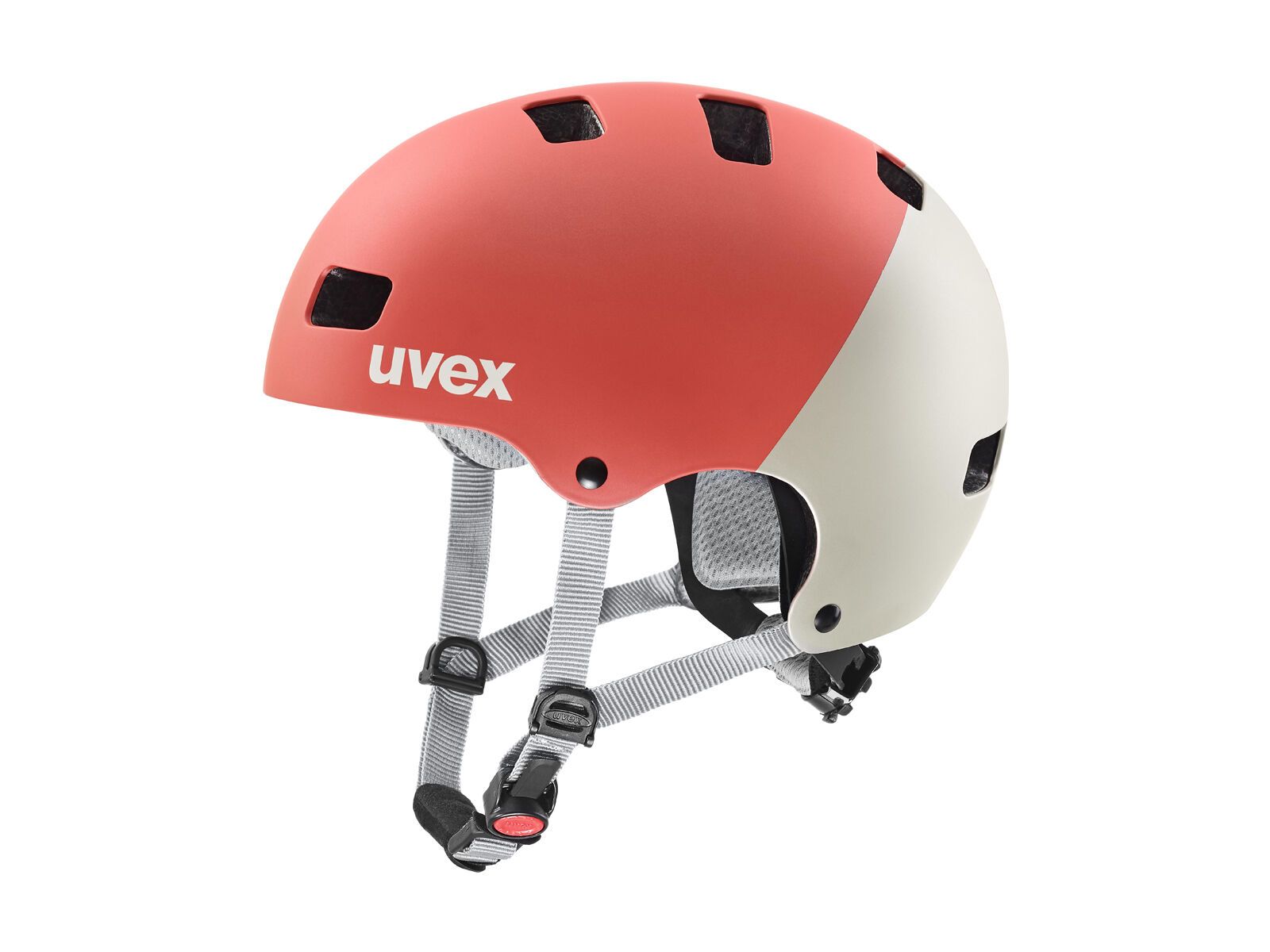 uvex kid 3 cc, grapefruit/sand mat - Bild 1