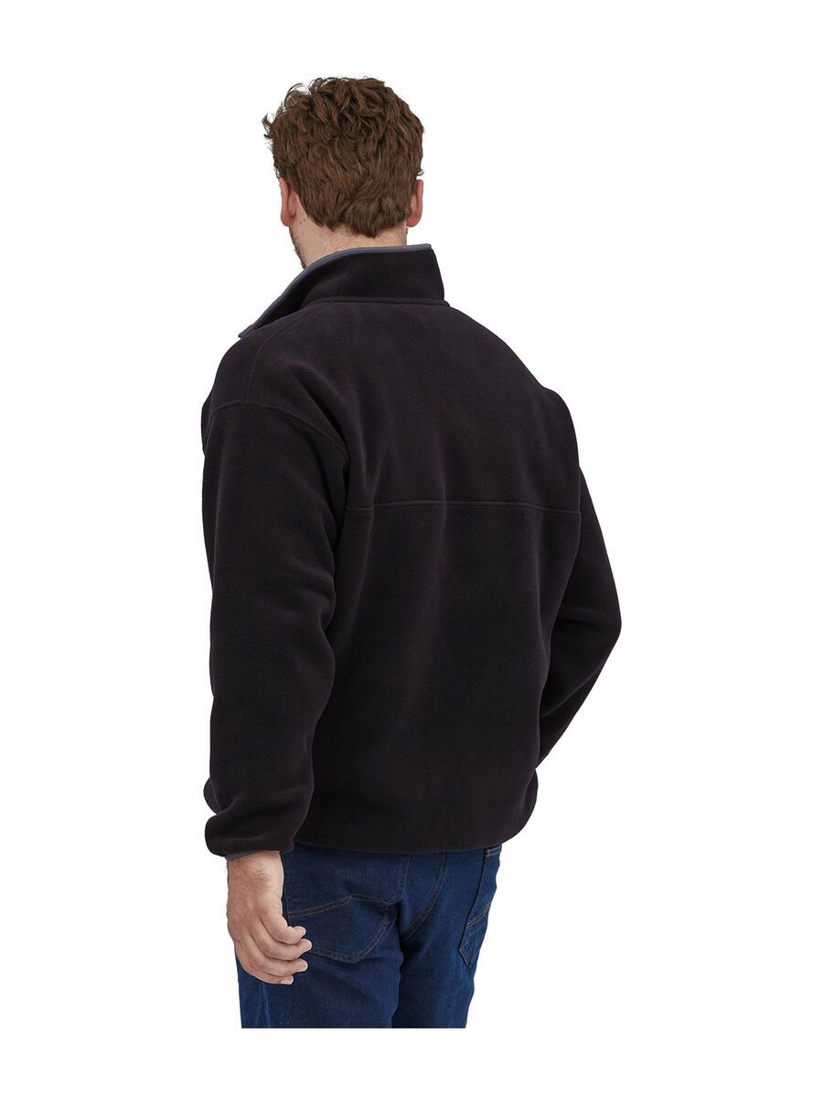 Patagonia Men's Synch Snap-T Pullover, black w/forge grey - Bild 4