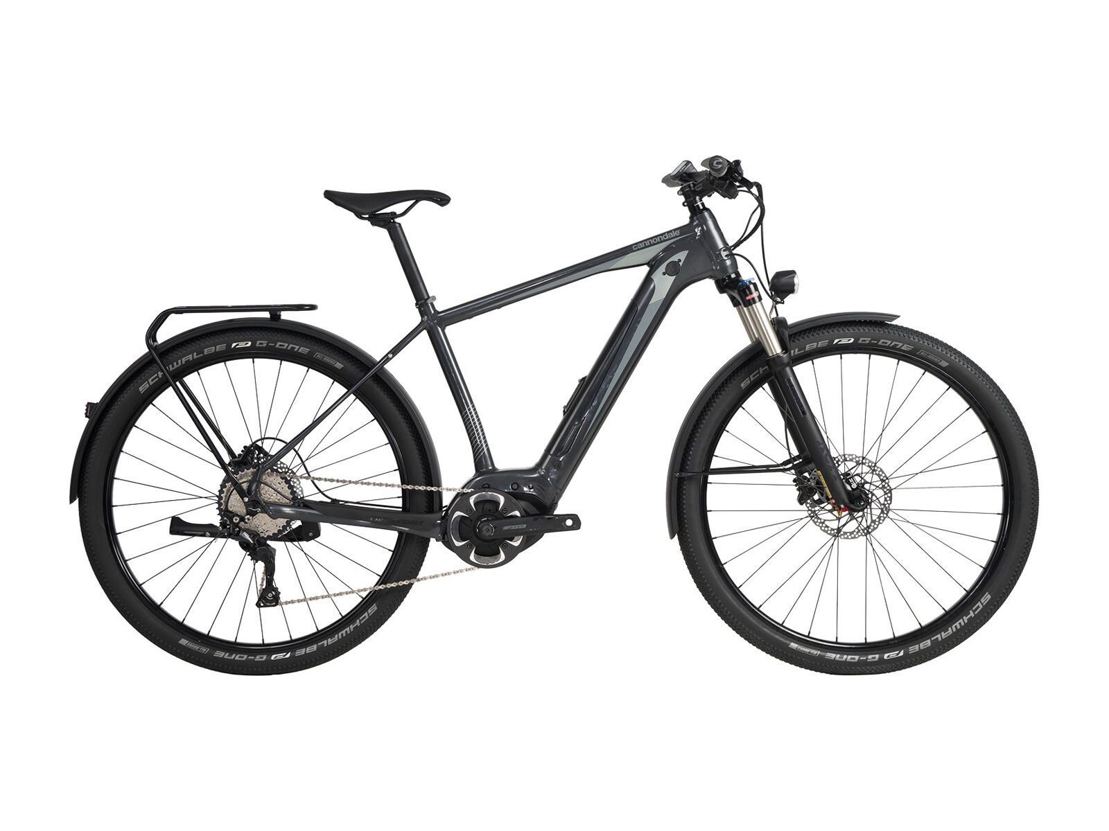 Cannondale Tesoro Neo X 2, graphite w/ sage and stealth gray - gloss - Bild 1