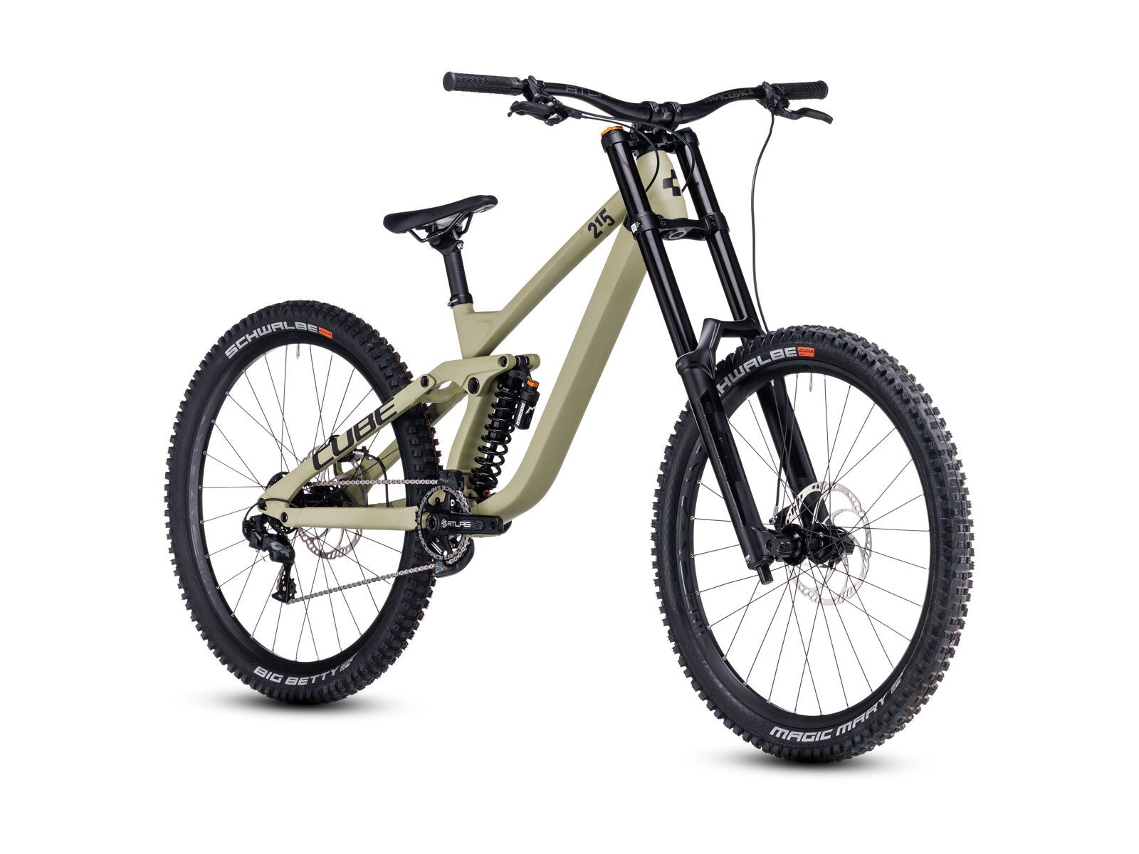 Cube Two15 Race 27.5, lightolive´n´black - Bild 2