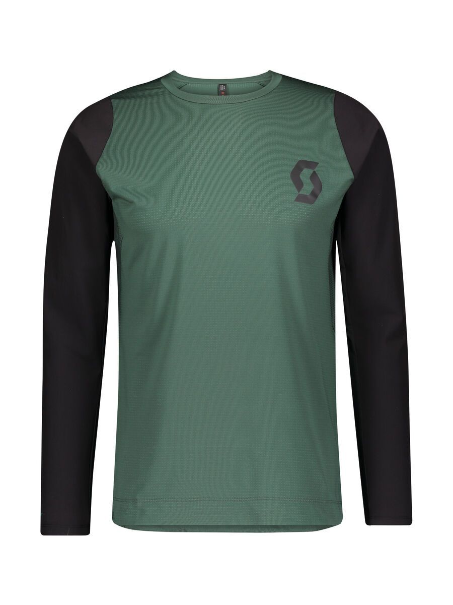 Scott Trail Progressive L/SL Men's Shirt, smoked green/black - Bild 1