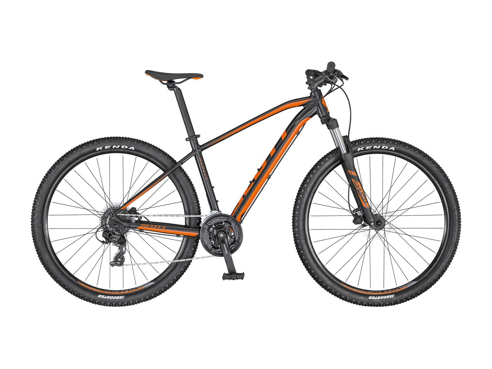 Scott Aspect 760, black/squad orange - Bild 1