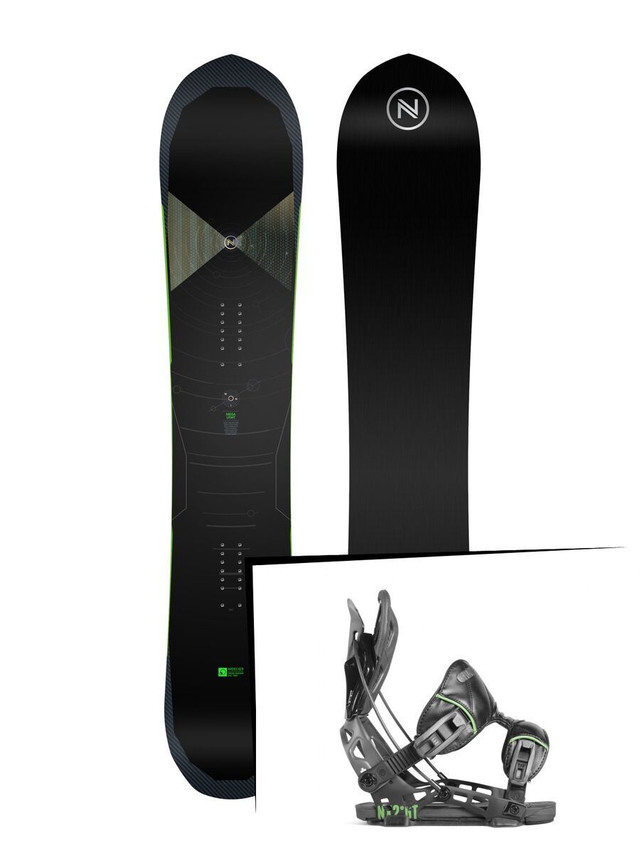 Set: Nidecker Megalight 2019 + Flow NX2-GT (2226500S) - Bild 1