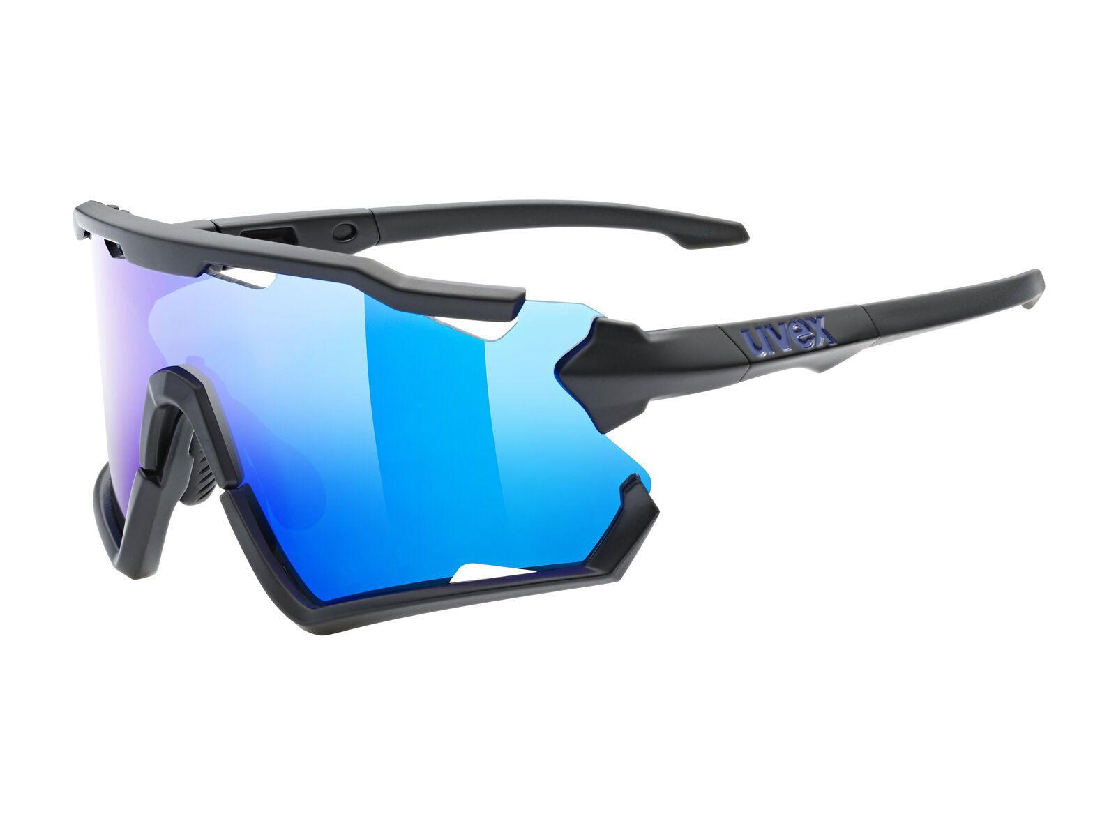 uvex sportstyle 228 Mirror Blue, black mat - Bild 1