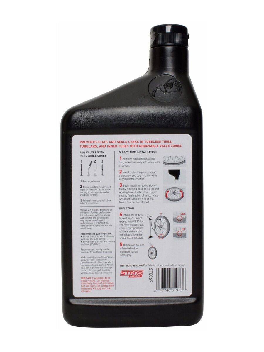 Stan's NoTubes Tire Sealant - Quart (946 ml) - Bild 2