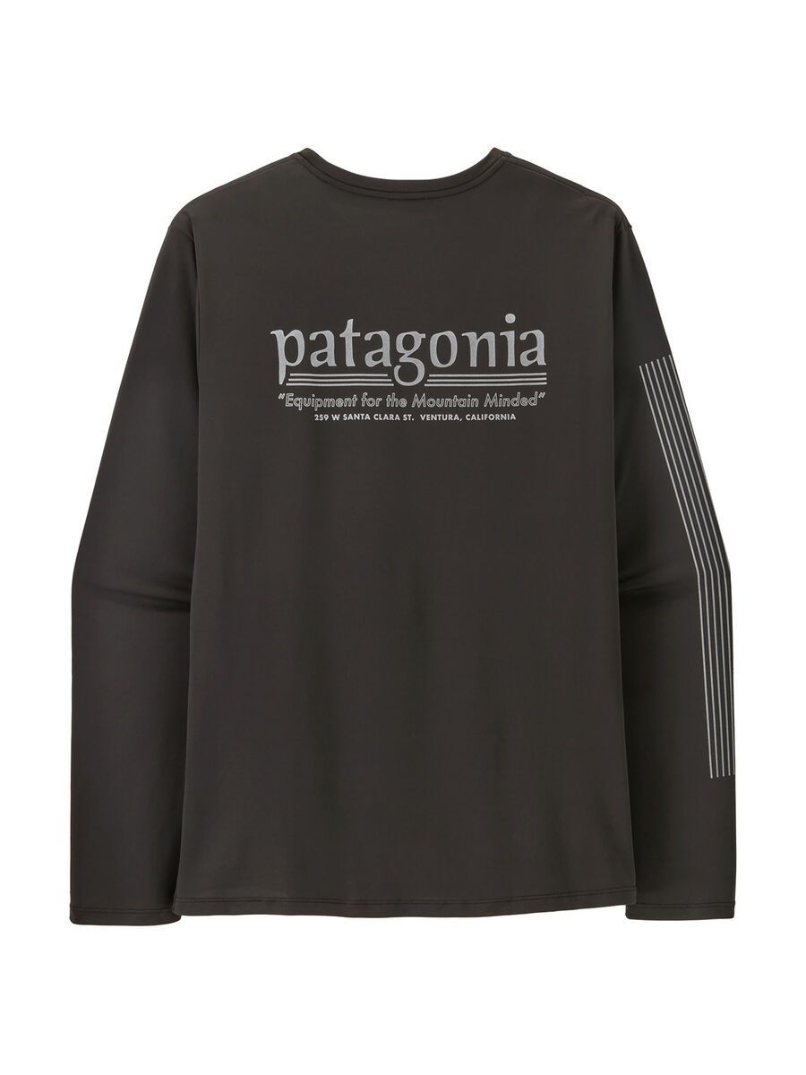 Patagonia Men's Long-Sleeved Cap Cool Daily Shirt - Hut Tripper, black - Bild 1