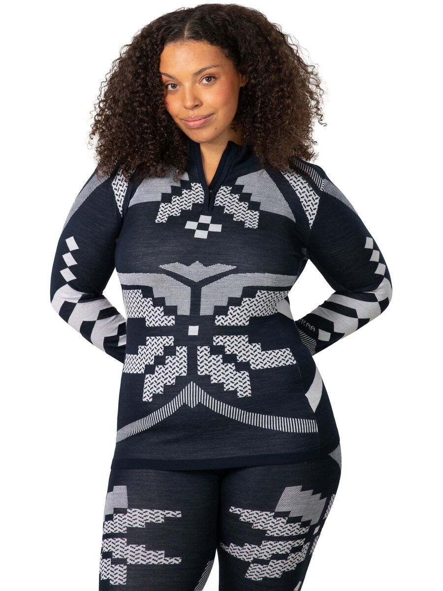 Kari Traa Faith Half Zip Baselayer, dark navy blue - Bild 3