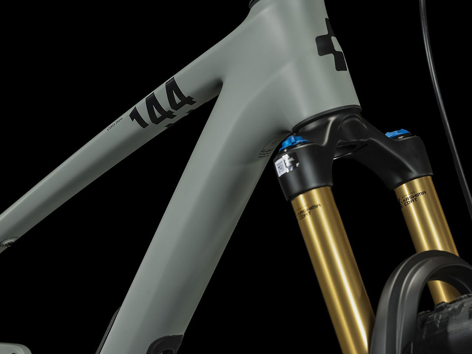 Cube Stereo One44 C:62 Race, swampgrey´n´black - Bild 4