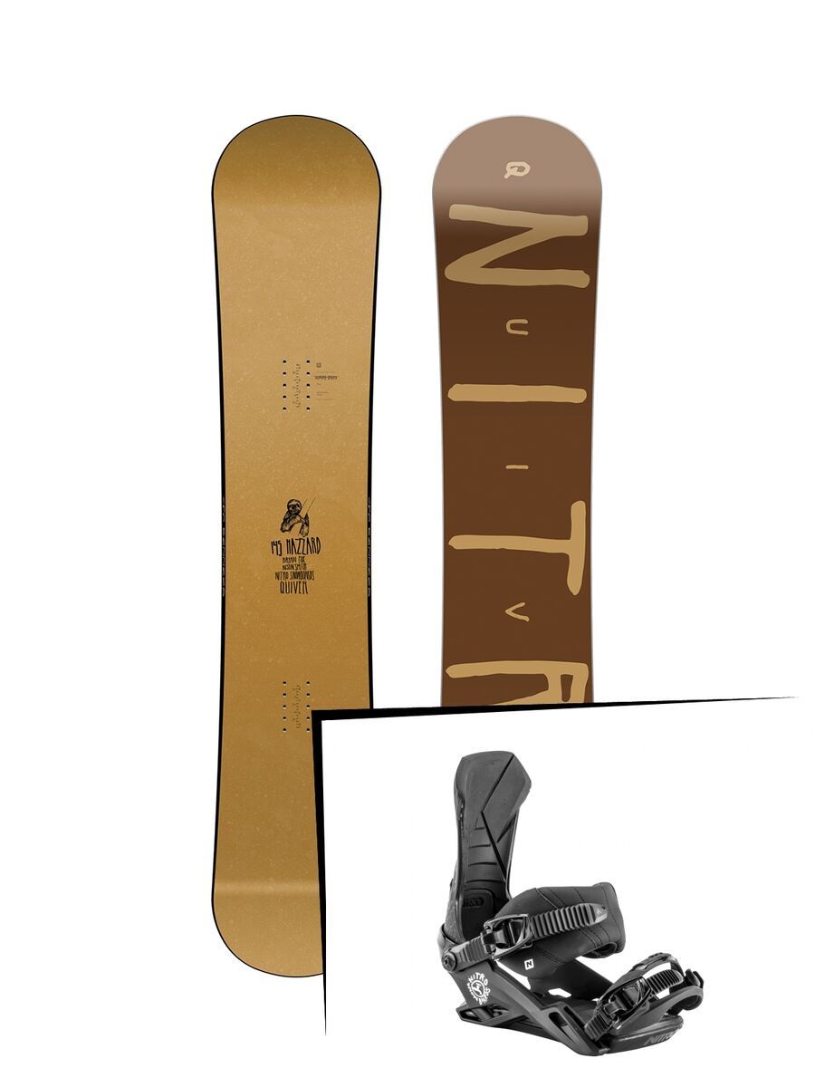 Set: Nitro Quiver Hazzard 2019 + Nitro Team Nitro x drink water - Bild 1