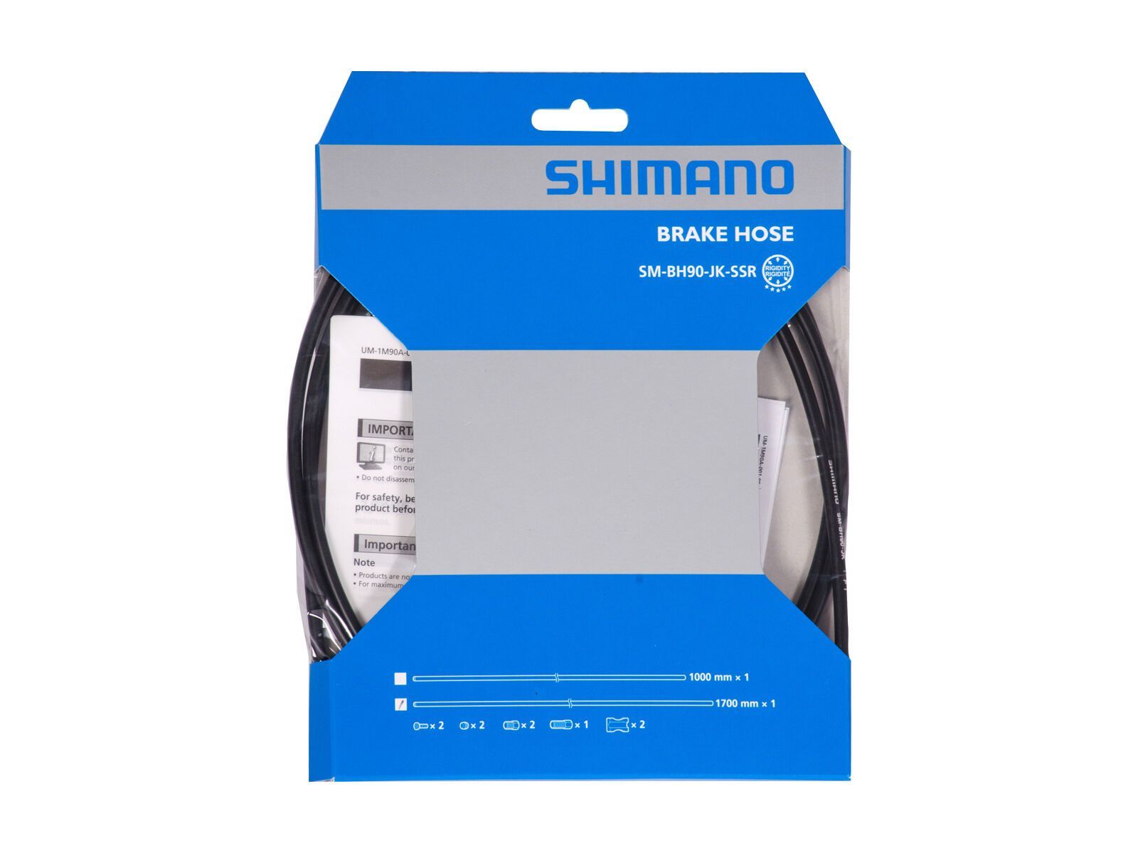 Shimano Olive + Insertpin für SM-BH90-JK-SSR Bremsleitung, Bremsleitungen  & Bremszüge