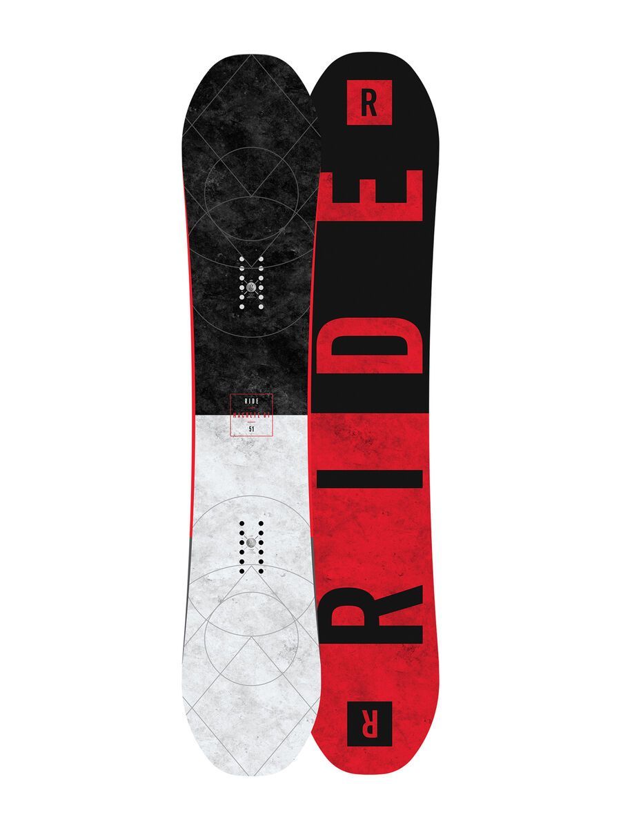Set: Ride Machete GT 2017 + Ride Revolt 2017, black - Snowboardset - Bild 2