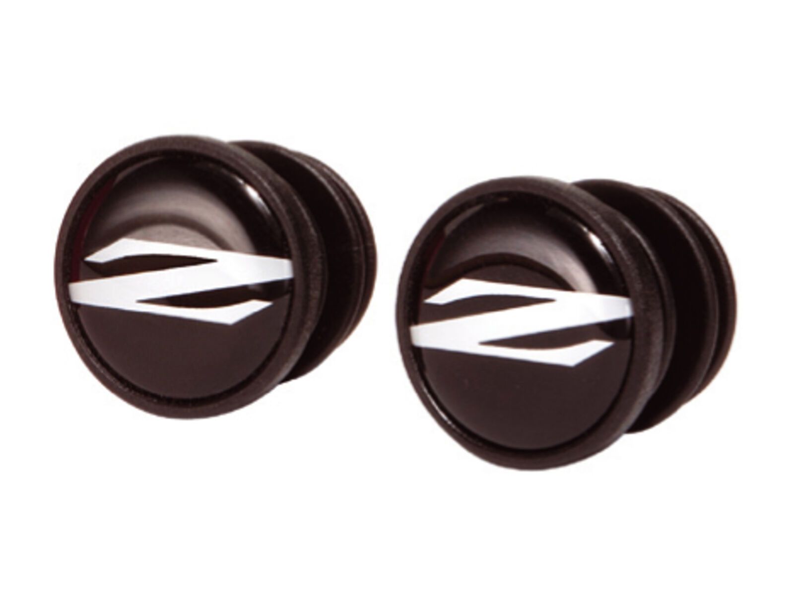 Zipp Bar End Plugs Z Logo, schwarz - Bild 1