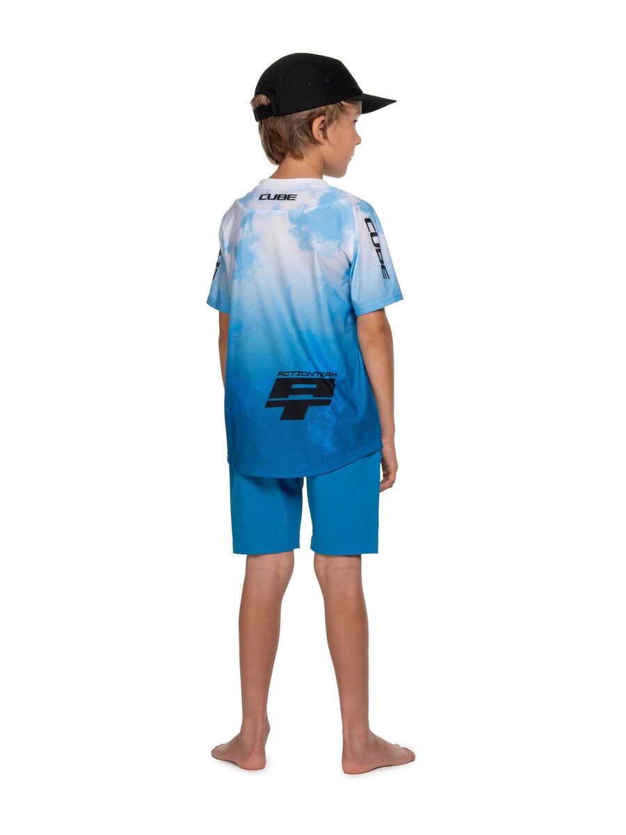 Cube MTB Baggy Short Rookie X Actionteam, blue - Bild 8