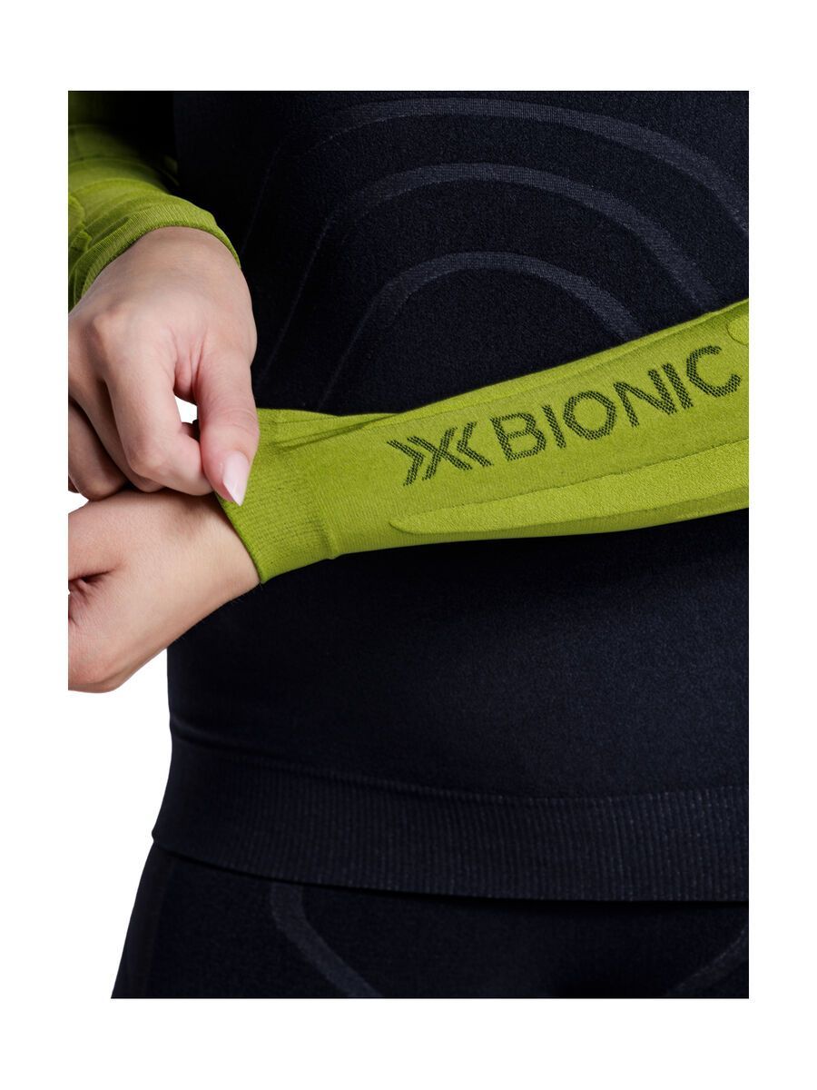 X-Bionic Heatloop Shirt LS Wmn, moss green/x black - Bild 22