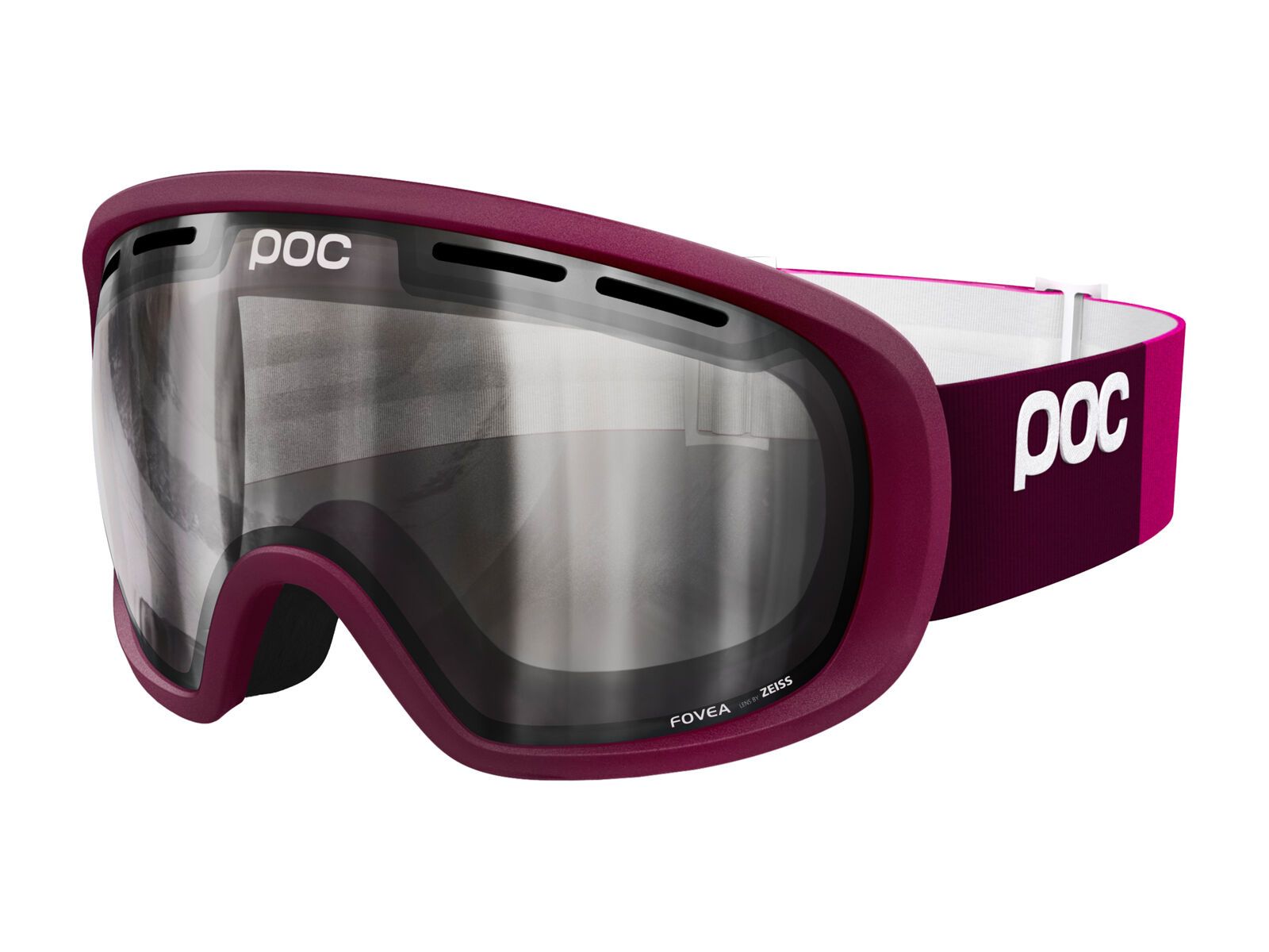 POC Fovea, granate red/Lens: brnze silver mirror - Bild 1