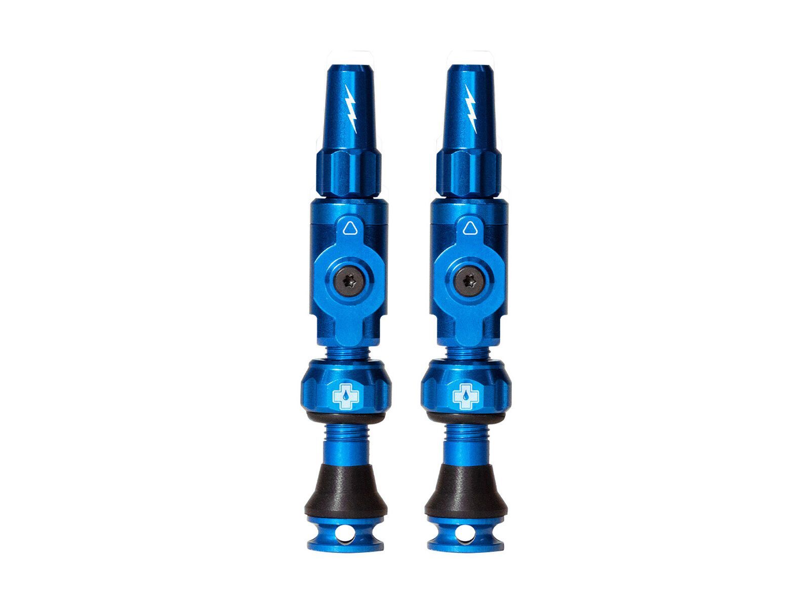 Muc-Off Big Bore Lite Tubeless Valves - 30 mm, blue - Bild 1