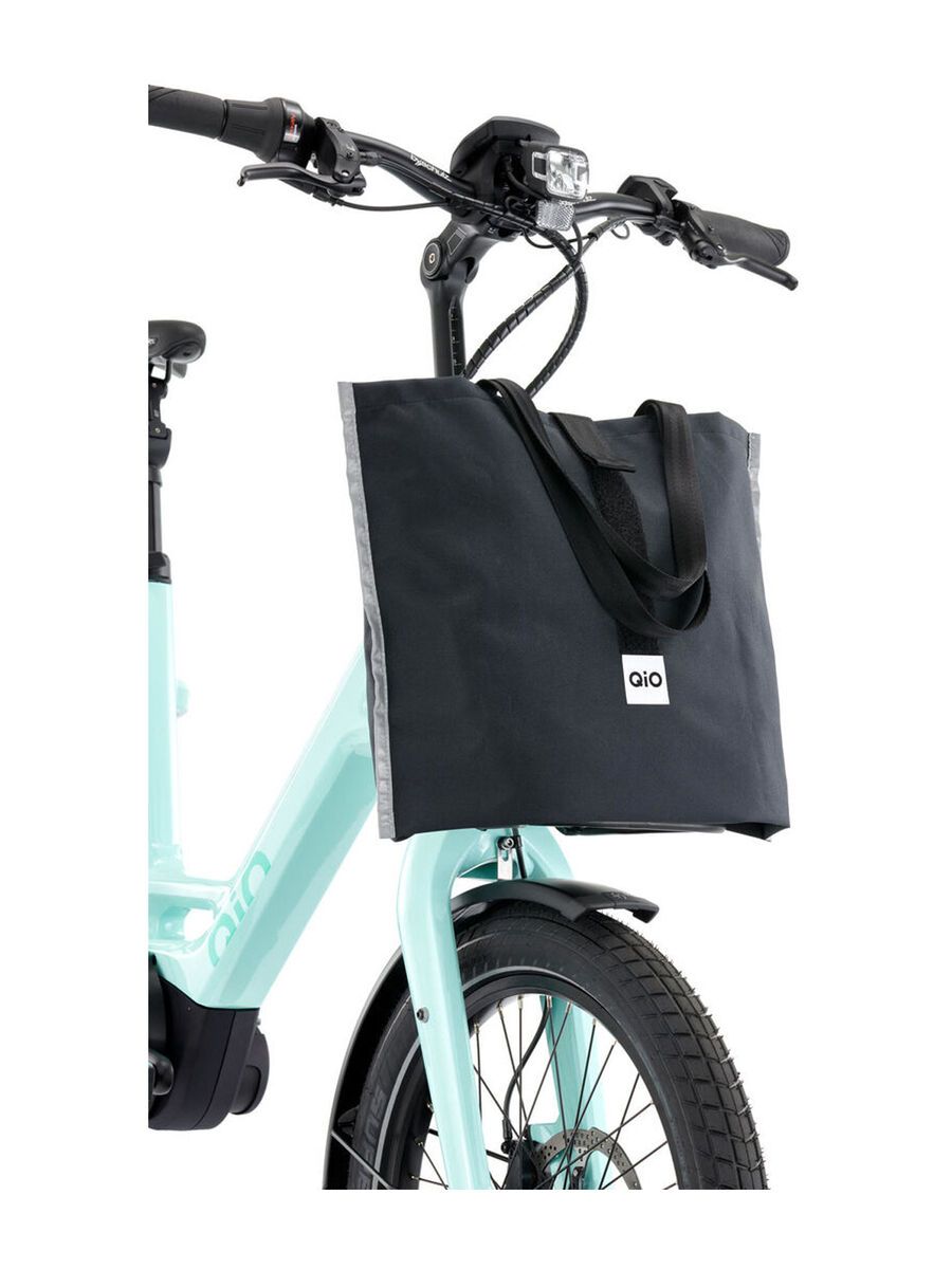 QiO V.R.-Gepäckträgertasche Lisa, schwarz - Bild 6