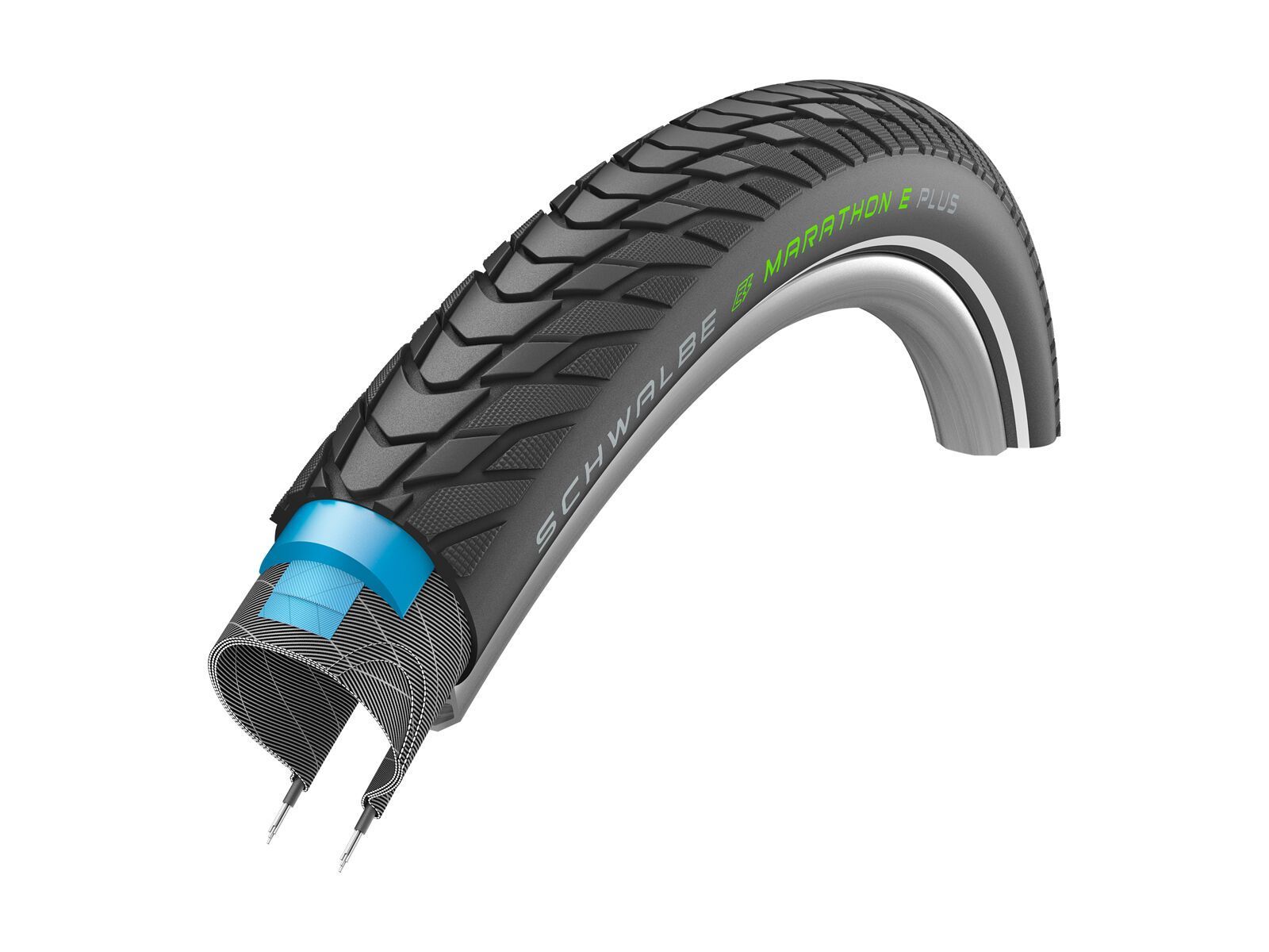 Schwalbe Marathon E-Plus Performance Addix E Smart DualGuard - 28 Zoll, black-reflex - Bild 2