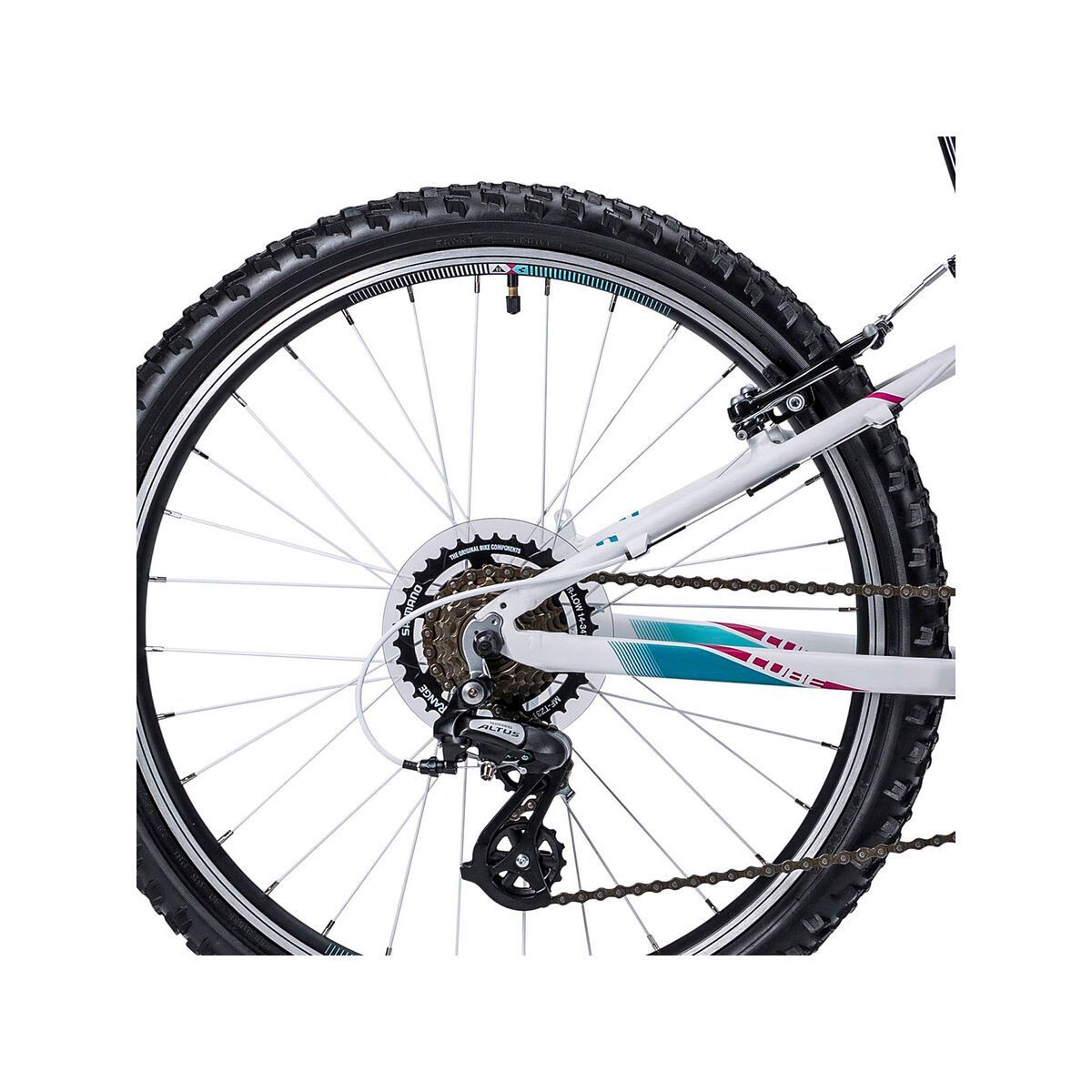 Cube Kid 240 Girl, white/blue - Bild 4