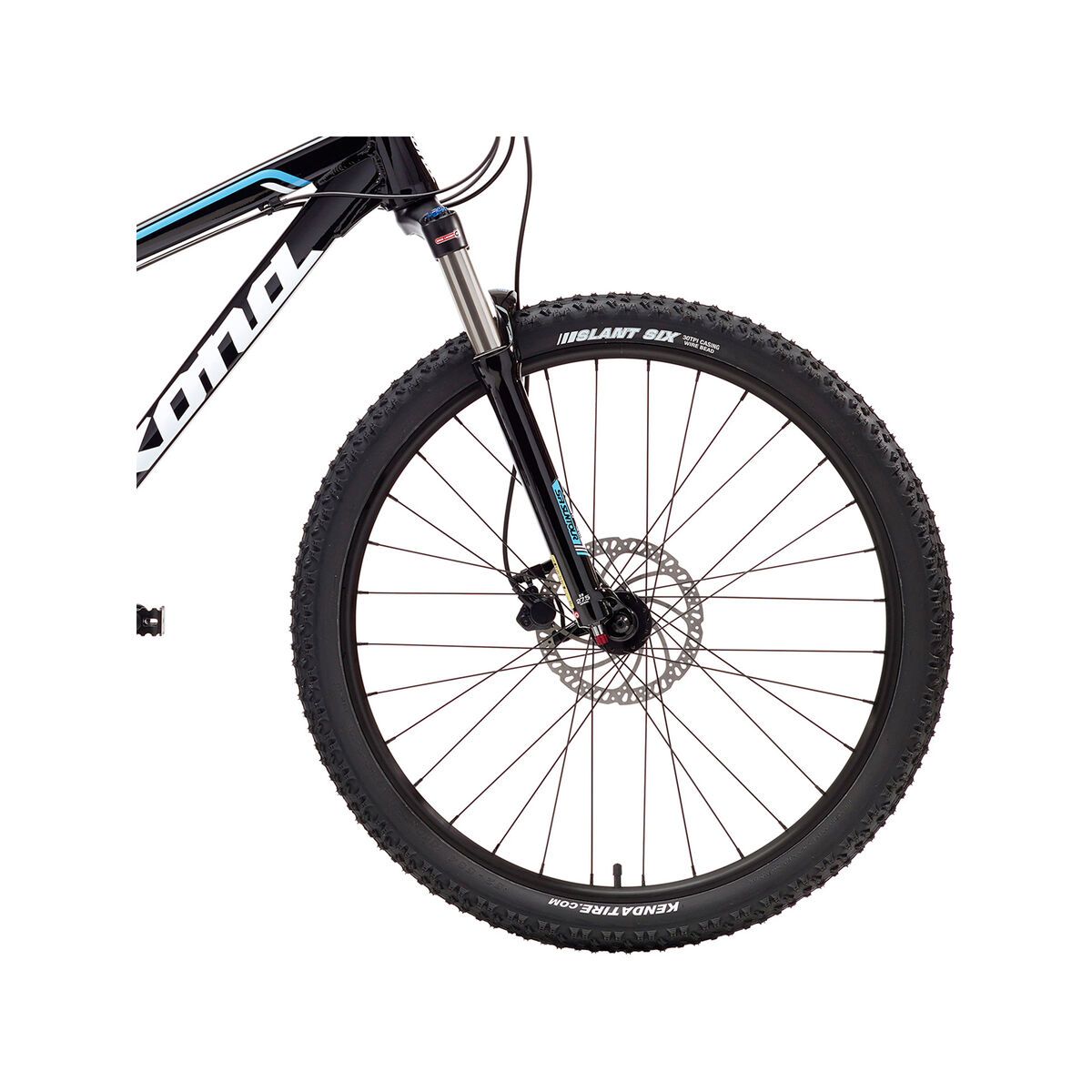 Kona Fire Mountain 26, gloss black/white/cyan - Bild 2