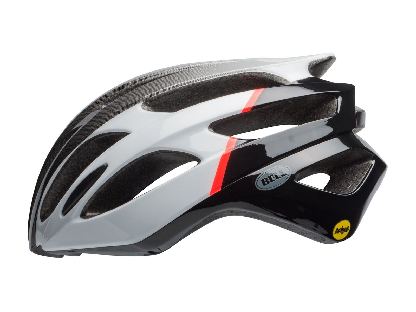 Bell Falcon MIPS, gloss white/infrared/black - Bild 2
