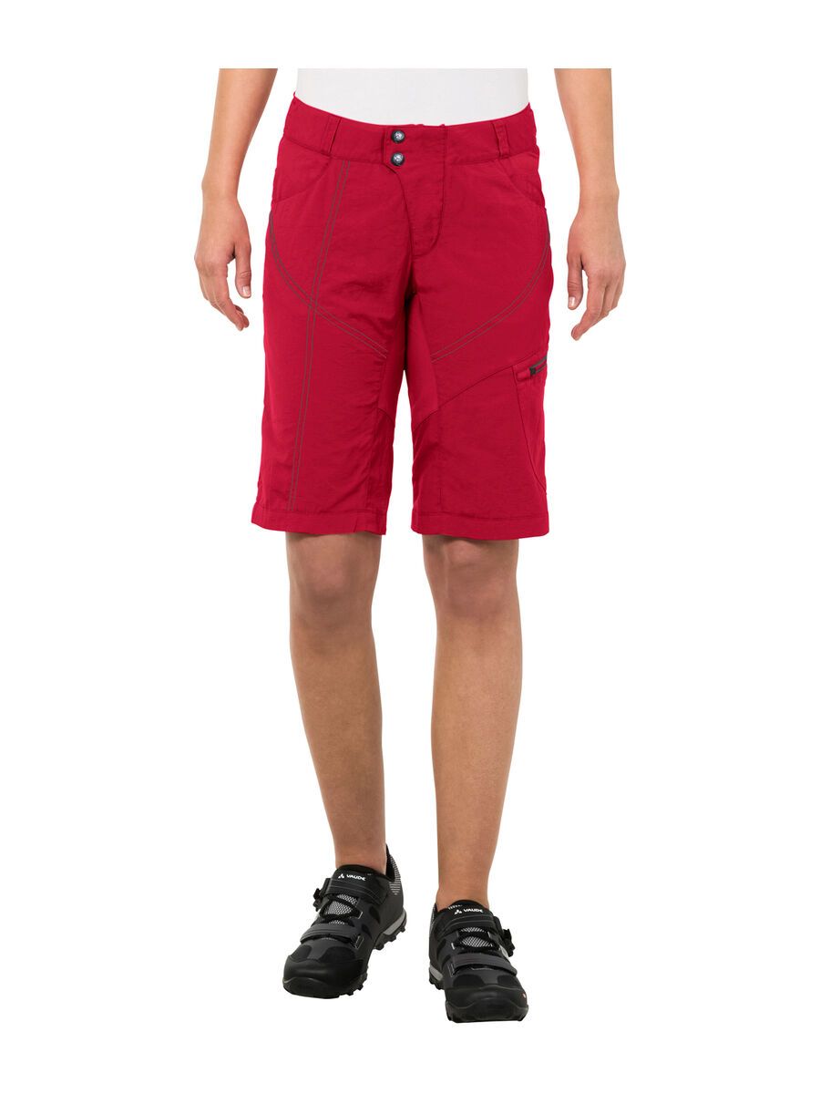 Vaude Womens Tamaro Shorts inkl. Innenhose, indian red - Bild 3