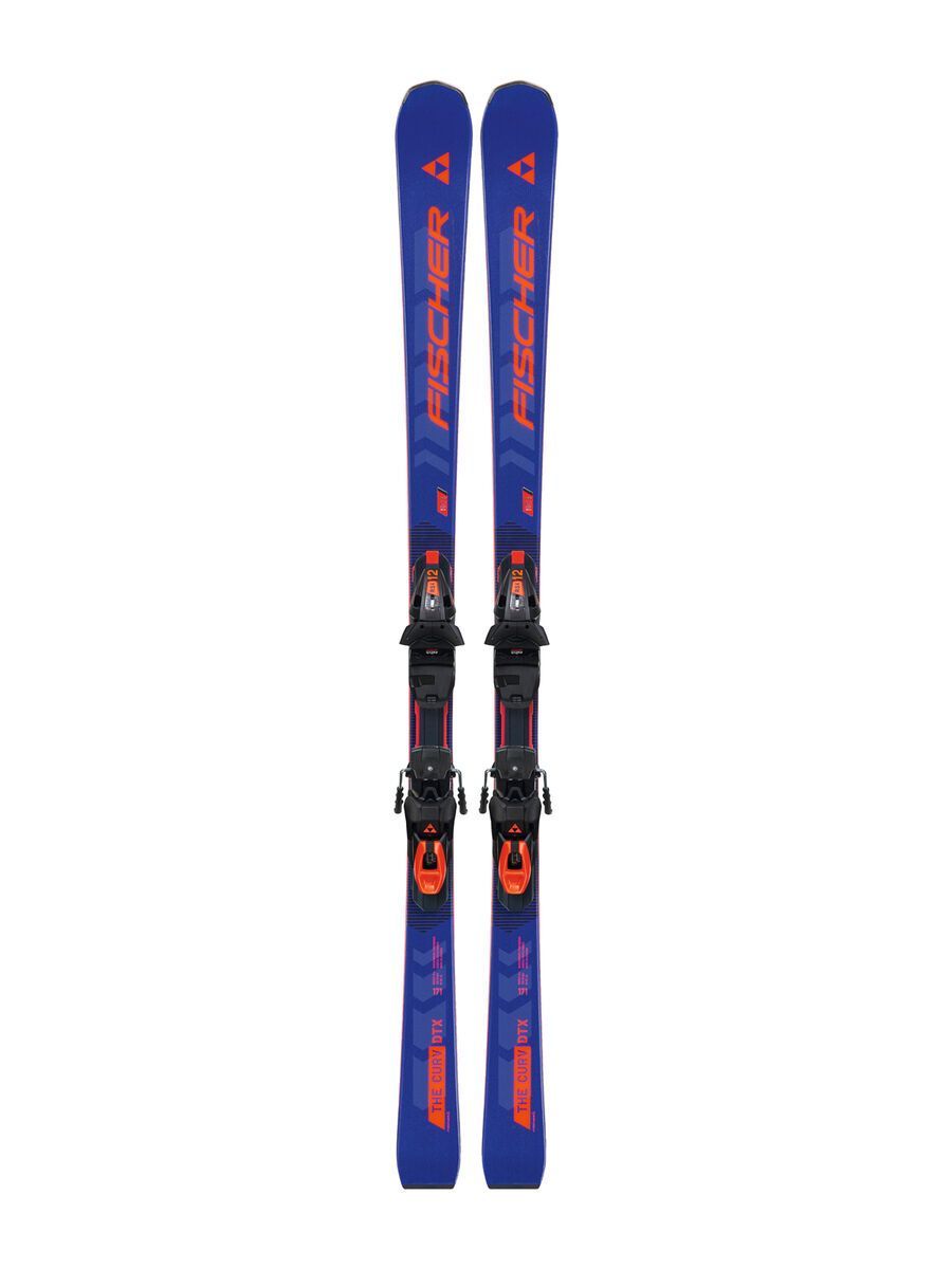 Fischer The Curv DTX + RSX 12 GW Powerrail Brake 85 [F] blue 164 cm P08223-164