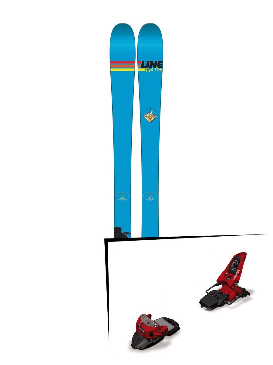 Set: Line Sick Day Shorty 2017 + Marker Squire 11 (1685412) - Bild 1