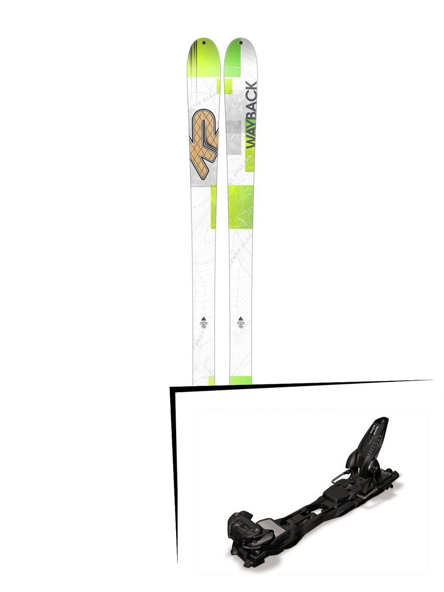 K2 SKI Set: Wayback 88 2016 + Marker Duke EPF 16 - Bild 1