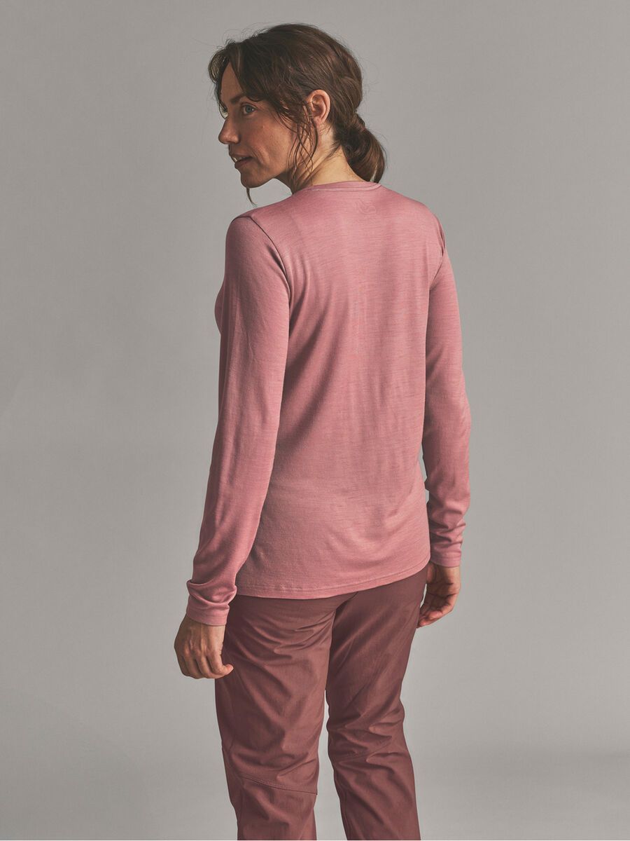 Ortovox 185 Merino Sunrise LS W, dusk rose - Bild 4