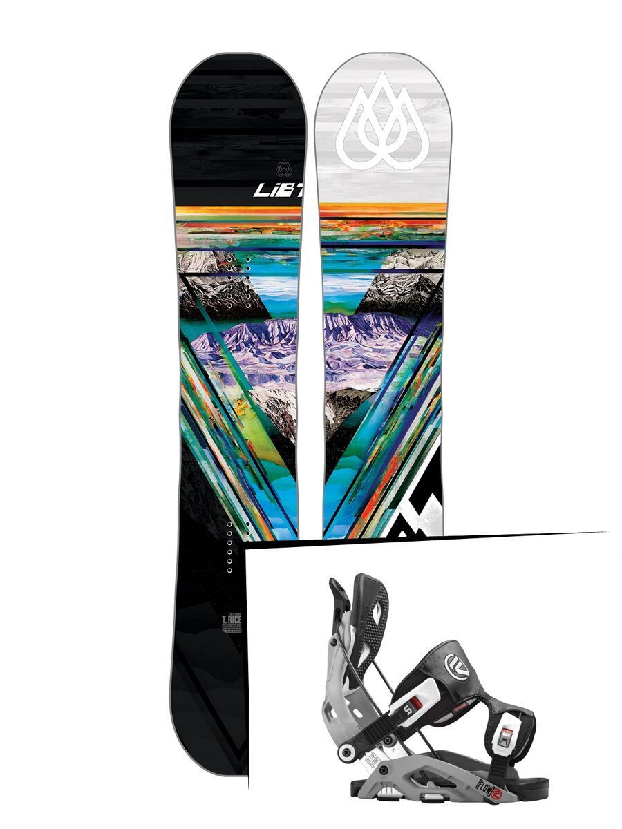 Set: Lib Tech T-Rice Pro 2017 + Flow Fuse (1513142S) - Bild 1