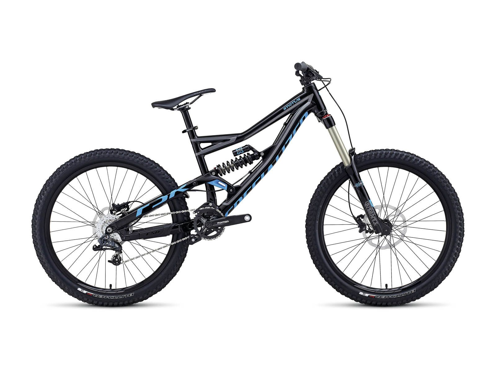 Specialized Status FSR I, Black/Charcoal/Cyan - Bild 1