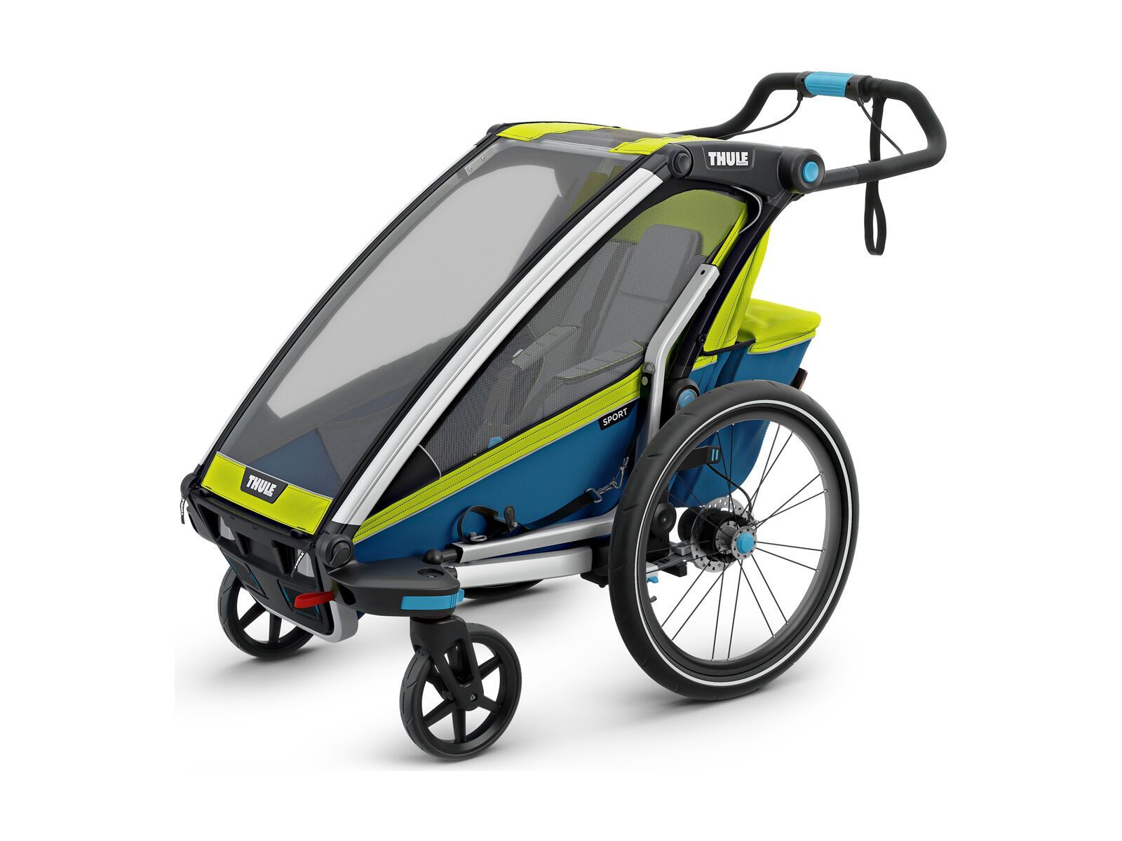 Thule Chariot Sport 1, chartreuse/mykonos - Bild 2