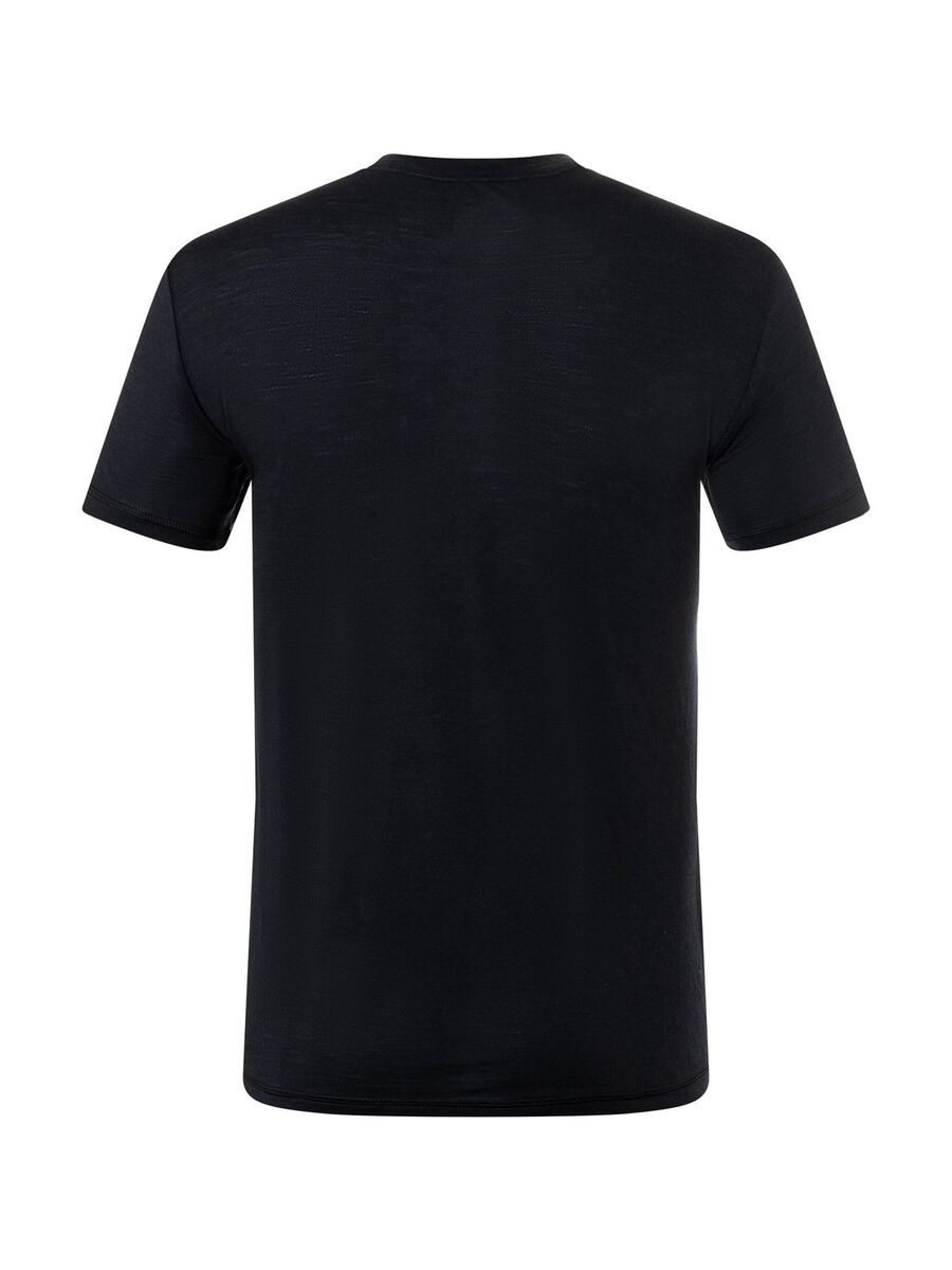 super.natural Grid Logo Tee Herren, jet black/vapor grey - Bild 2