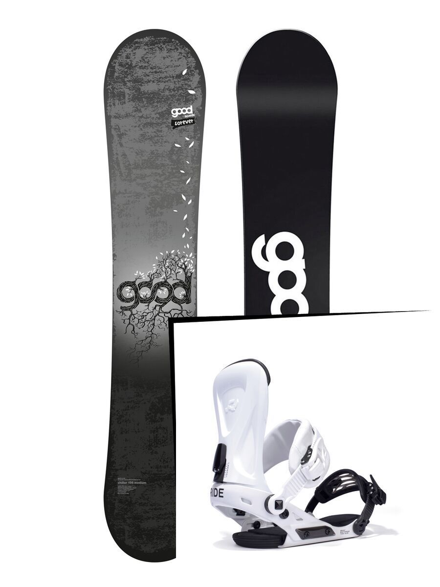 Set: goodboards Chiller Men 2017 + Ride Revolt (1770165S) - Bild 1