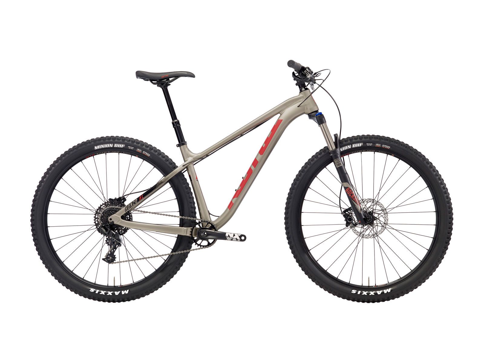 Kona Honzo AL/DR, matt metallic sand w/ black & red decals - Bild 1