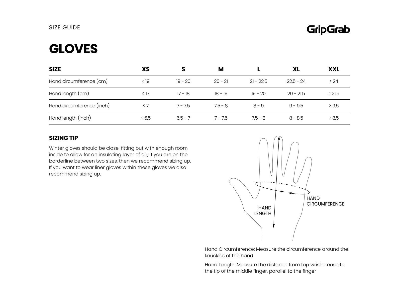 GripGrab PACR Windproof RaceDay Gloves, Black - Bild 10