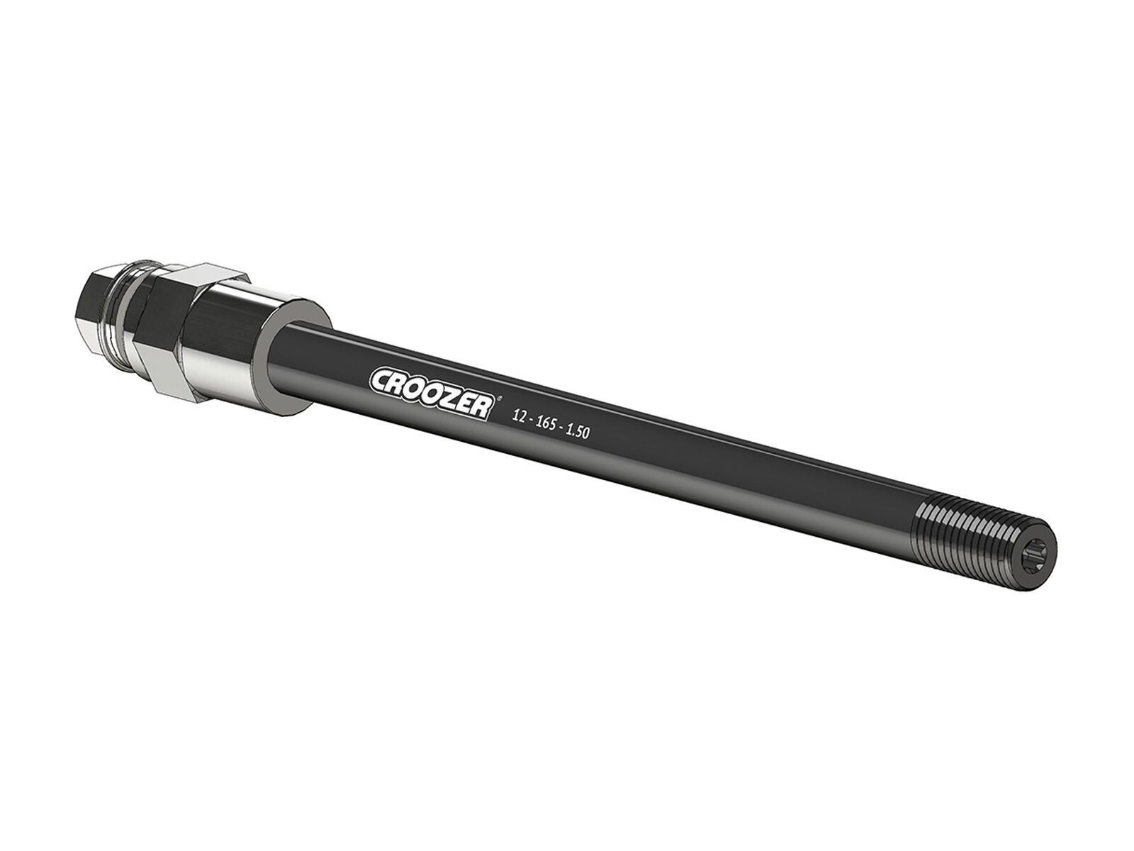 Croozer Steckachsadapter A - 12x135 (165 mm, 1.50), black - Bild 1