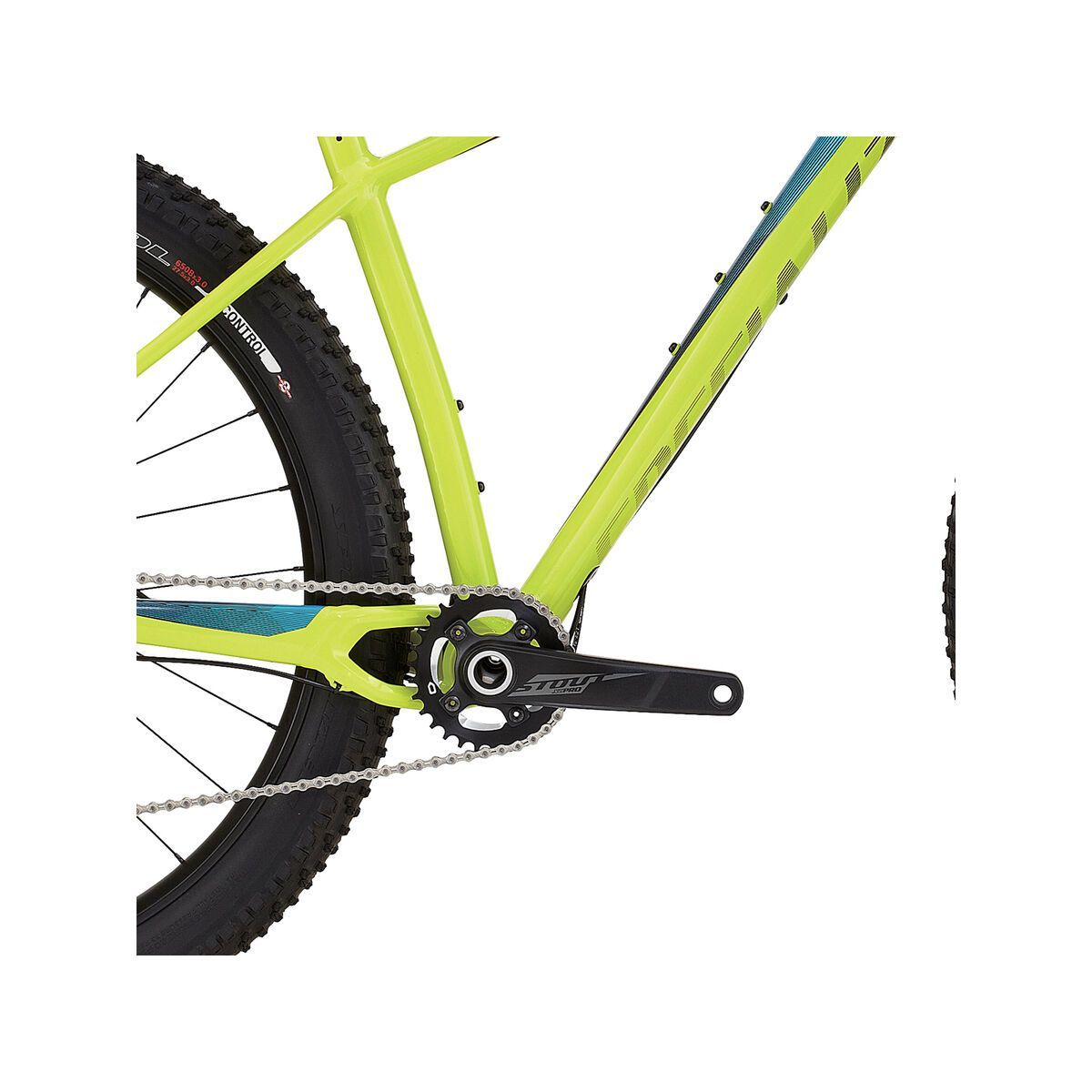 Specialized Fuse Expert 6Fattie, gloss hyper/black/cyan - Bild 3